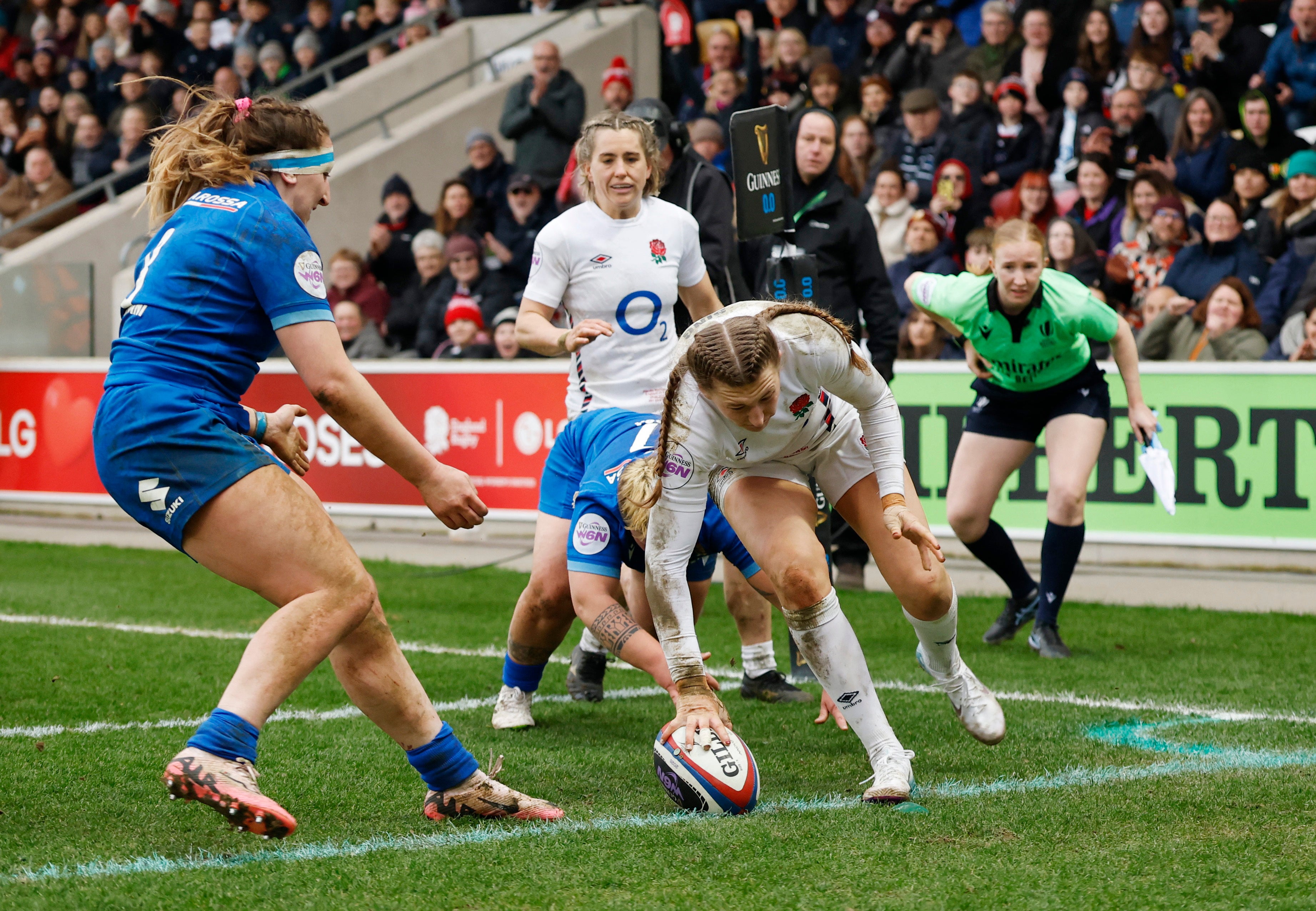 Emma Sing is England’s back-up full-back for the tournament