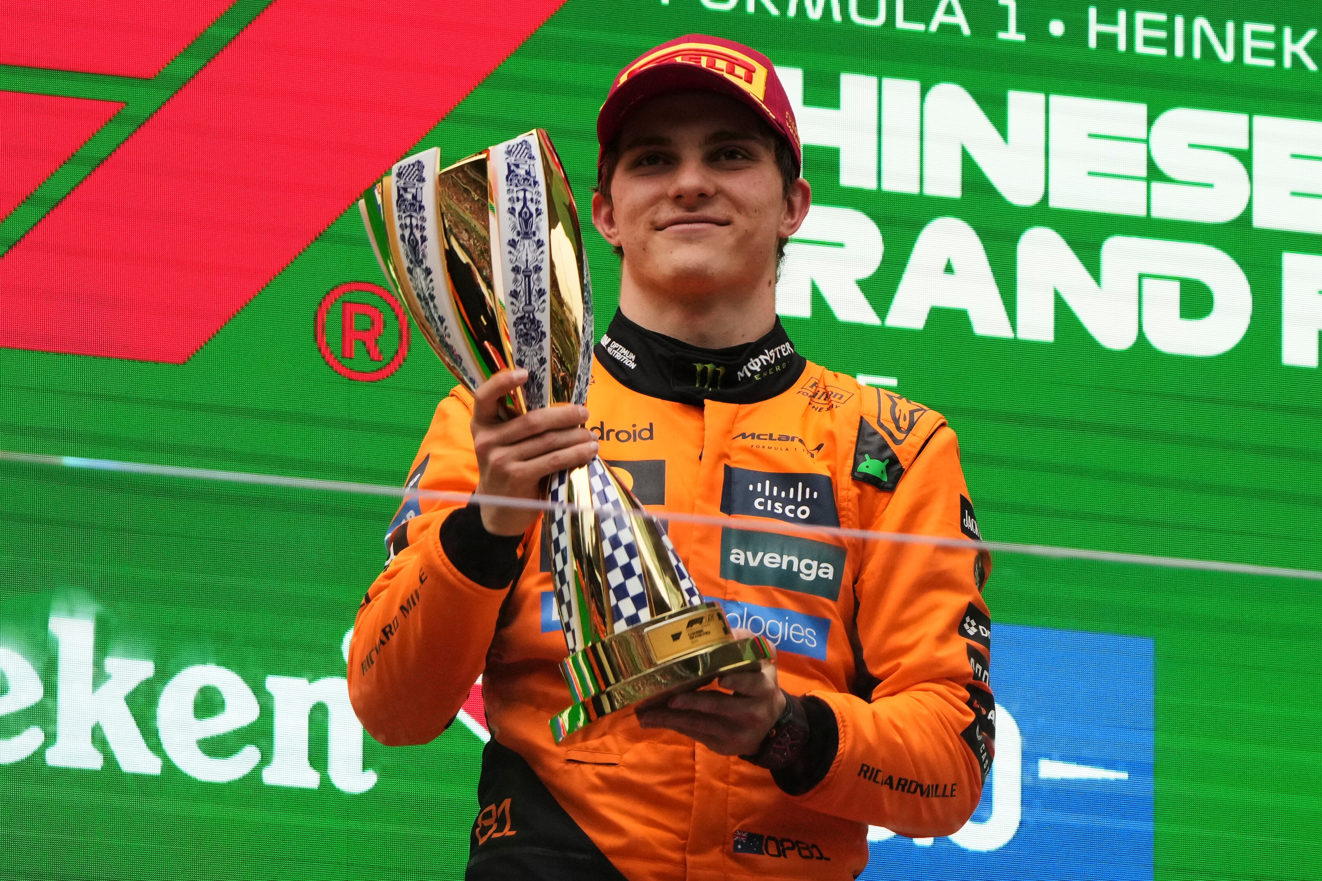 Oscar Piastri won the Chinese GP