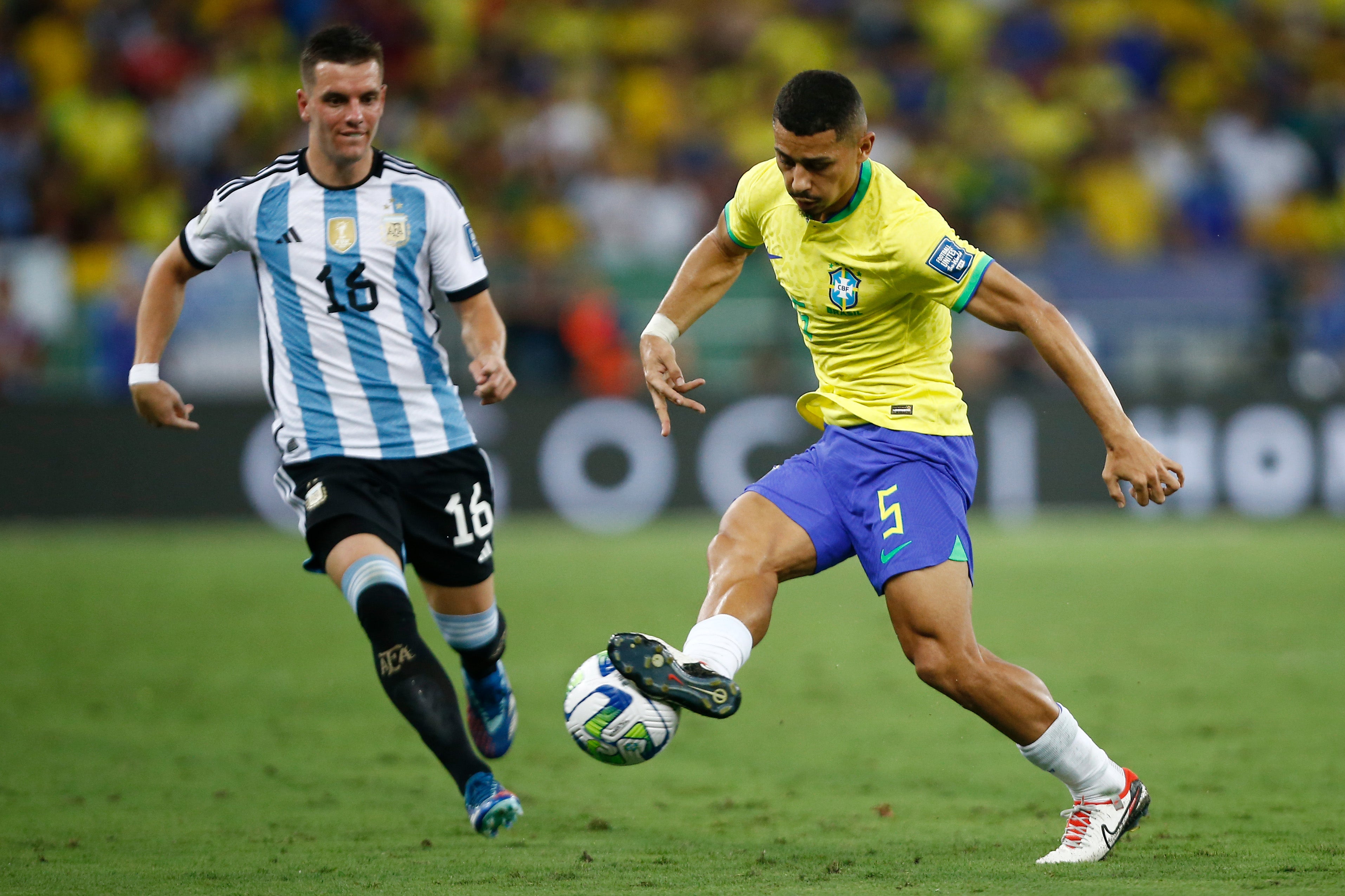 Argentina take on Brazil in World Cup qualifying