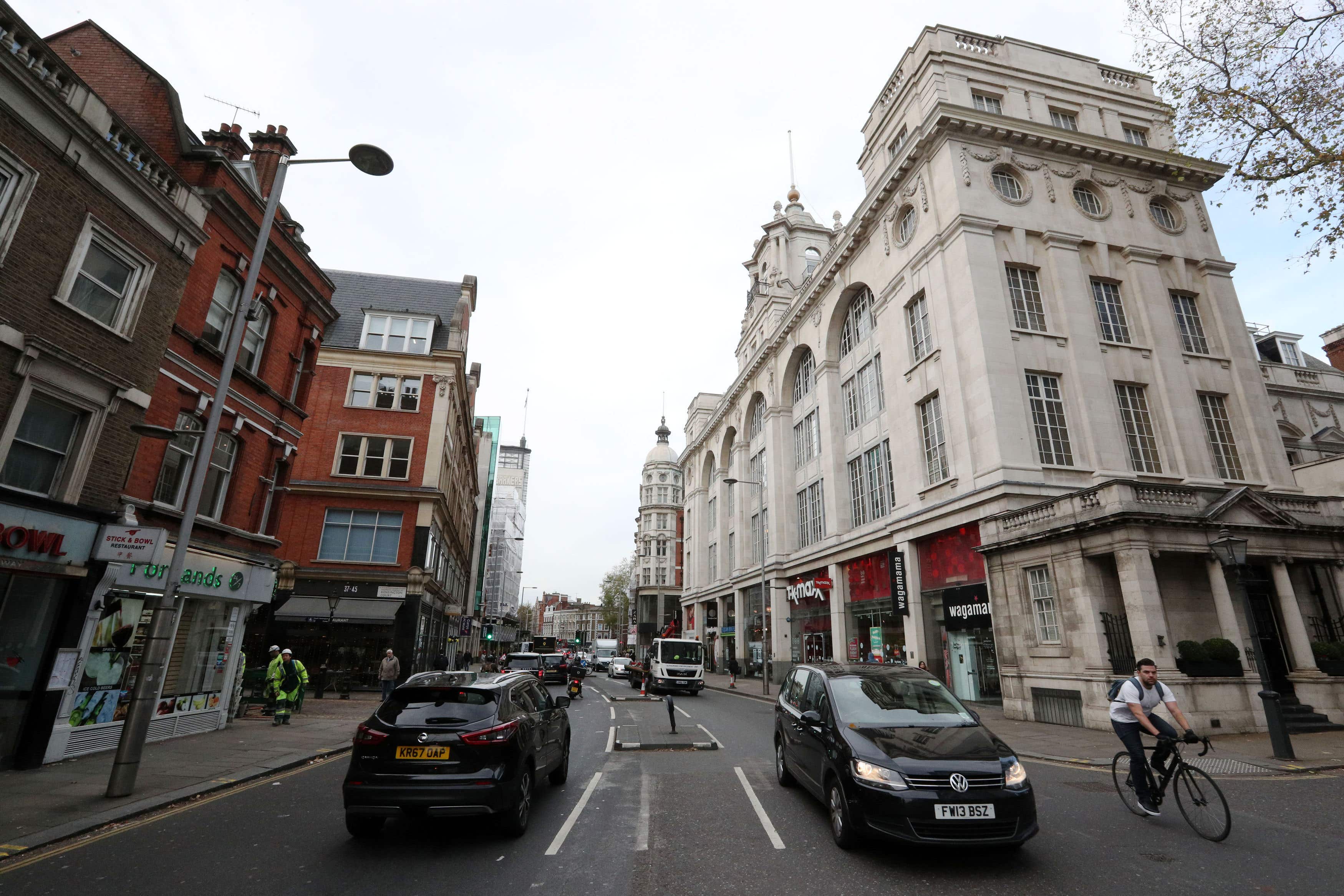 The ONS said Kensington and Chelsea is the least affordable local authority area, with homes there typically priced at 27.1 times average earnings last year (Jonathan Brady/PA)