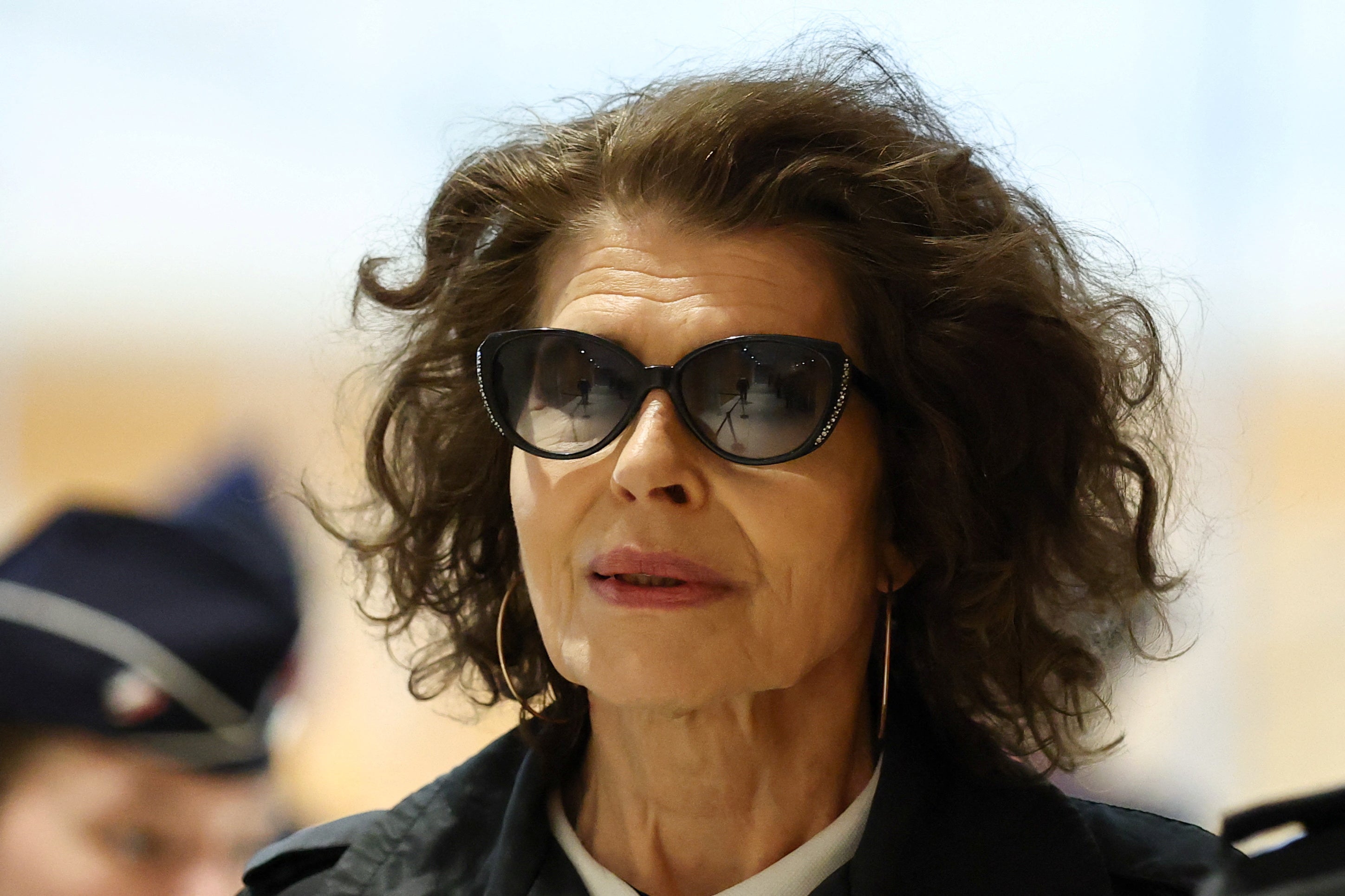 Fanny Ardant, who starred alongside Depardieu in one of his films, was among those who took seats on the actor’s side of the courtroom