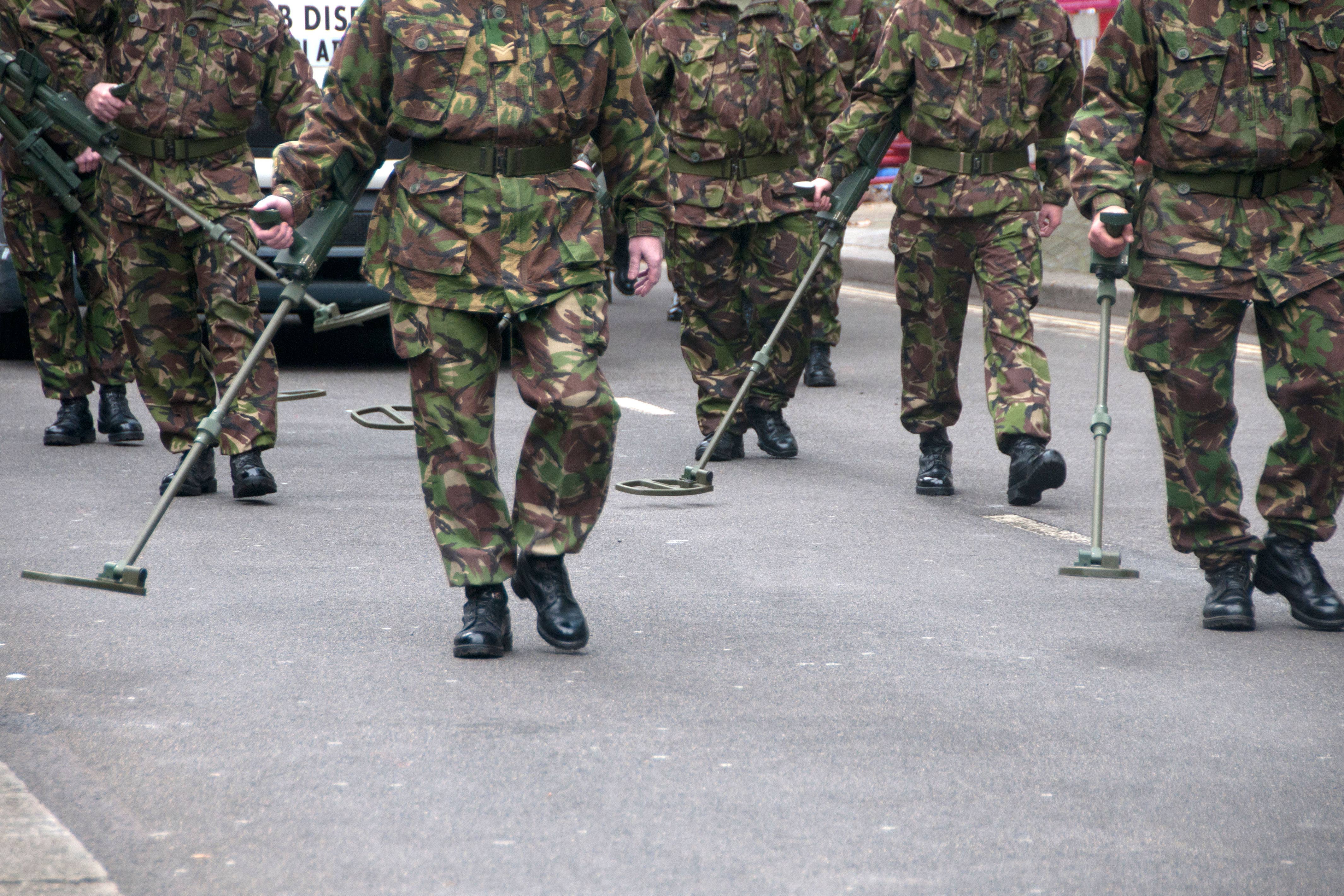 A small initial study highlighted a ‘significant link’ between the disease and ‘exposure to certain explosives’ (Alamy/PA)