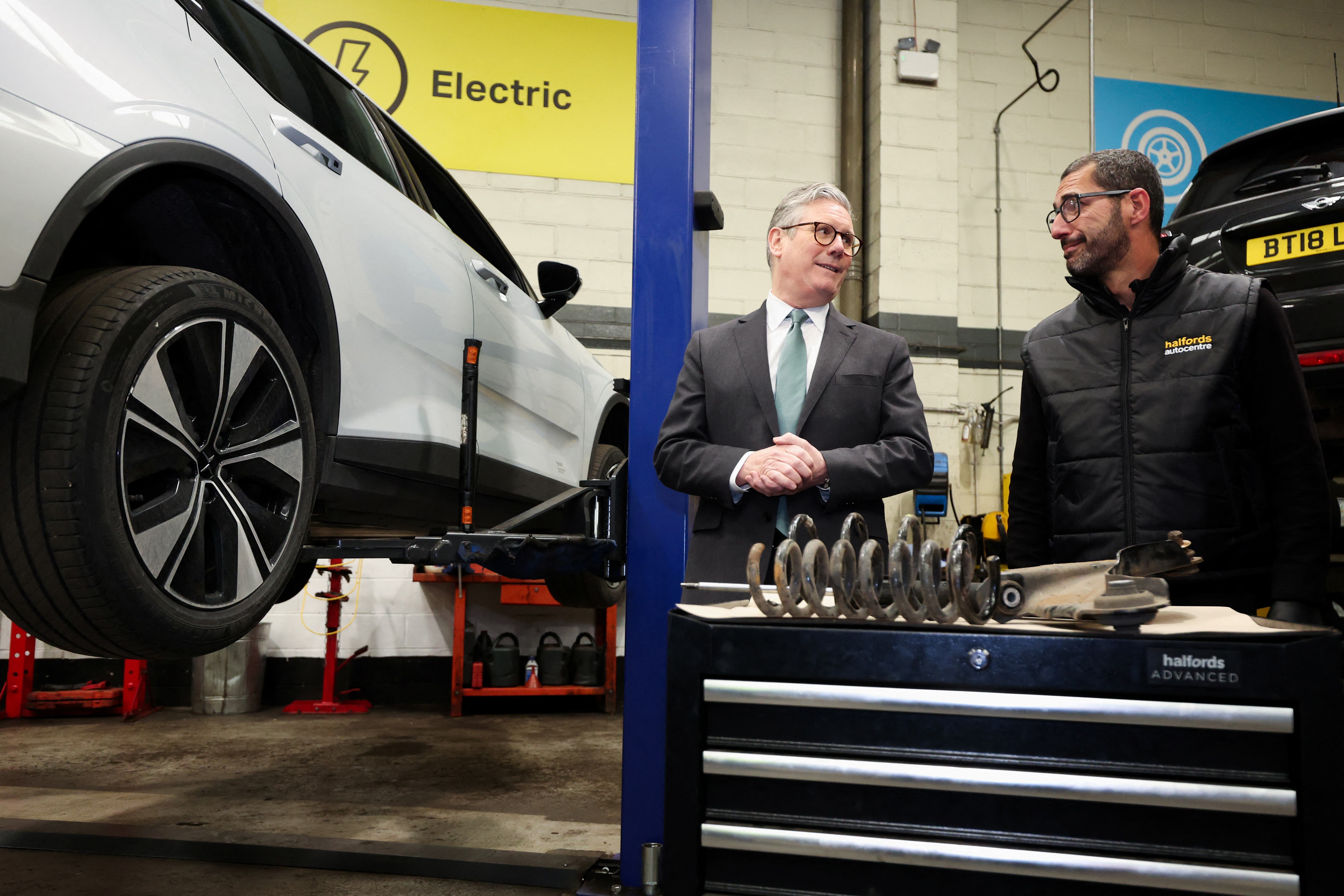 The Prime Minister has told councils to prove they are tackling the issue of potholes or face losing the cash to fix them (Chris Radburn/PA)