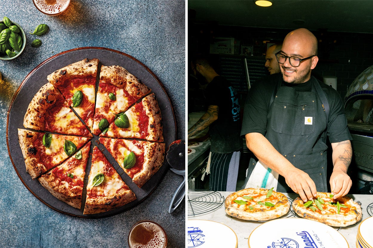 The benchmark of greatness – get the Margherita right and the rest follows – just ask the world’s best pizzaiolo