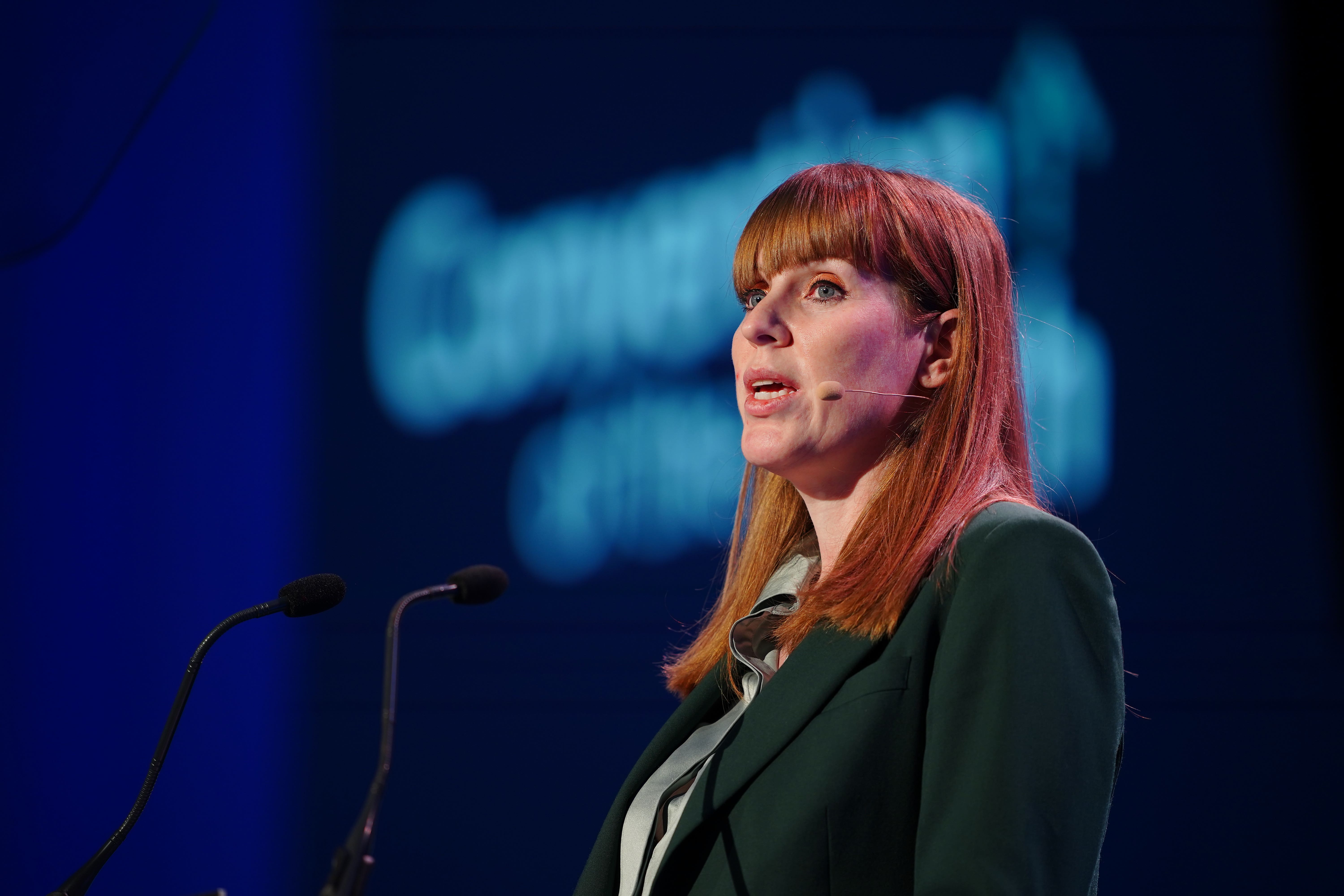 Deputy Prime Minister Angela Rayner said the bill will speed up the planning system allowing more homes to be built (PA/Peter Byrne)