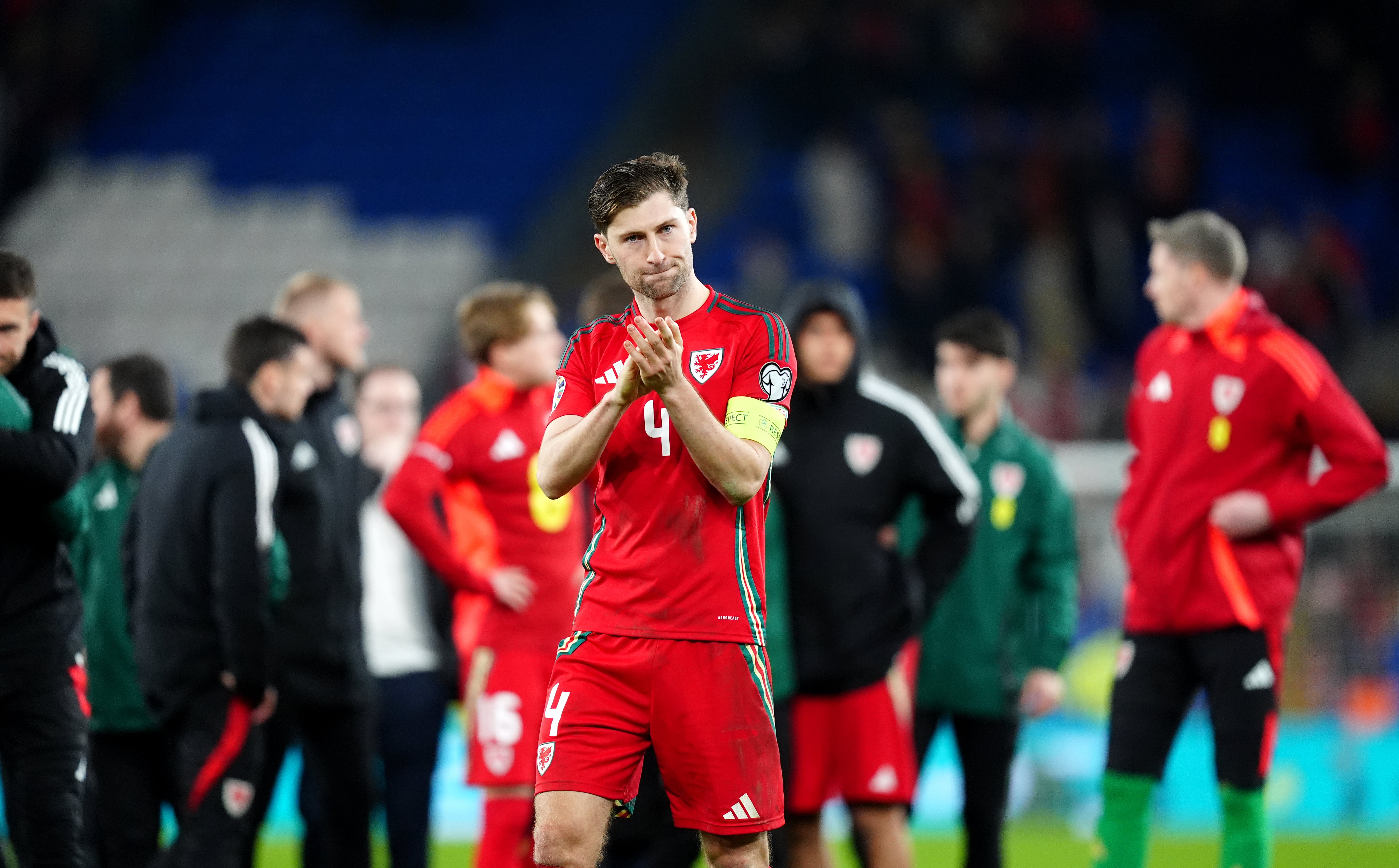 Captain Ben Davies played when Wales lost to North Macedonia in Skopje in 2013 (David Davies/PA)
