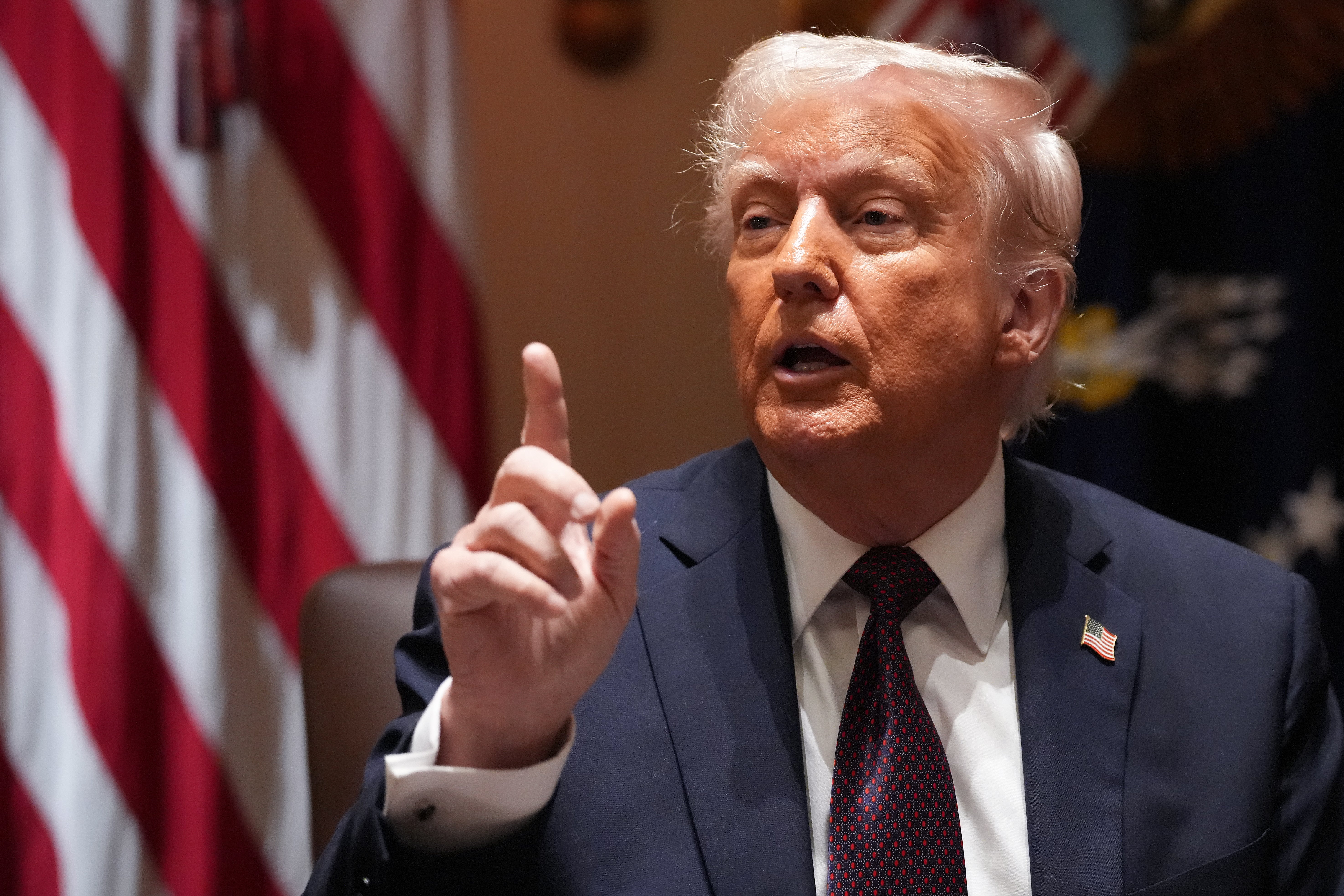 Donald Trump stated that the reductions, which began after he assumed office on January 20, aligned with his ‘America First" agenda’