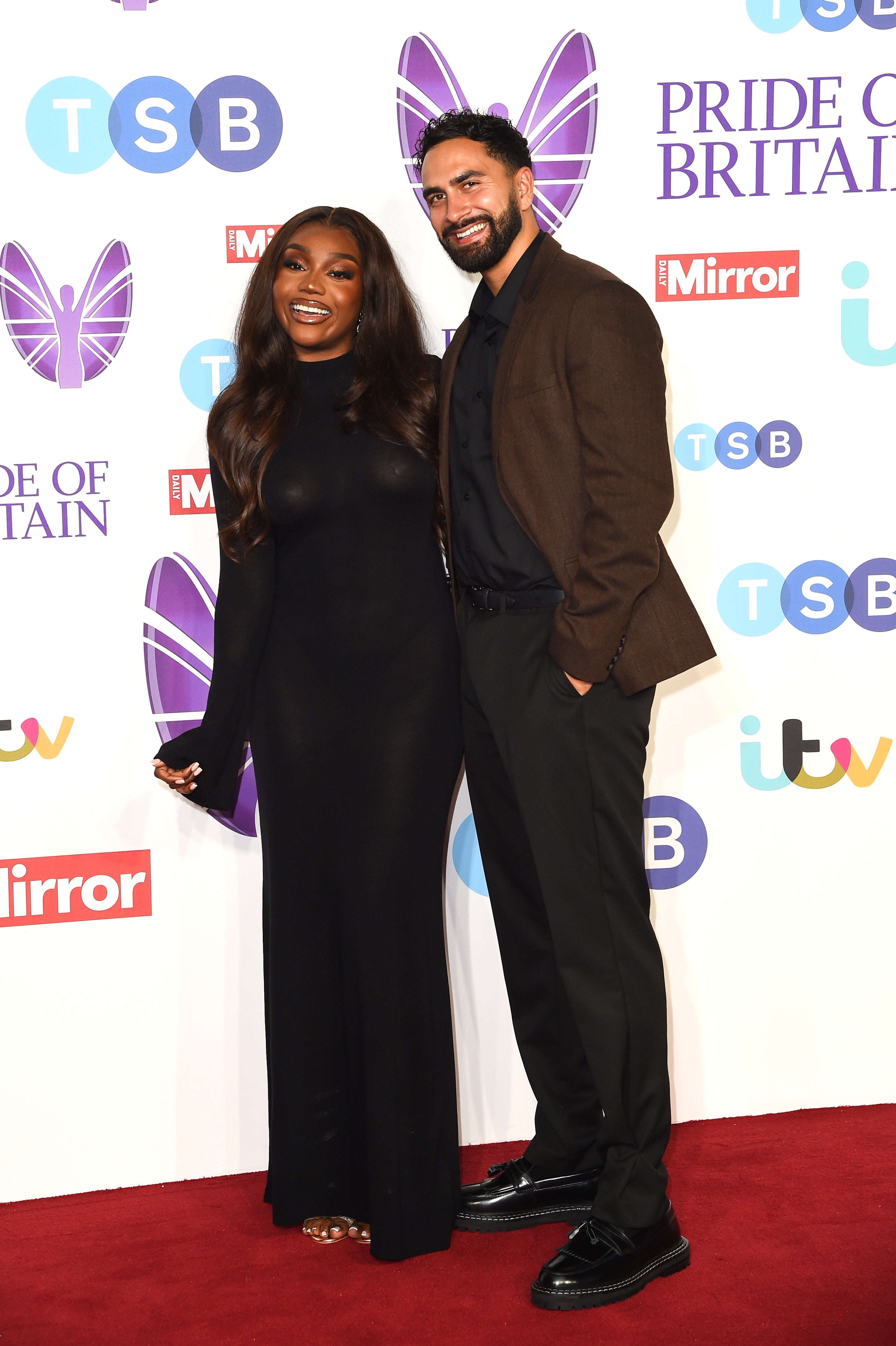 Whitney Adebayo and Lochan Nowacki pictured in 2023