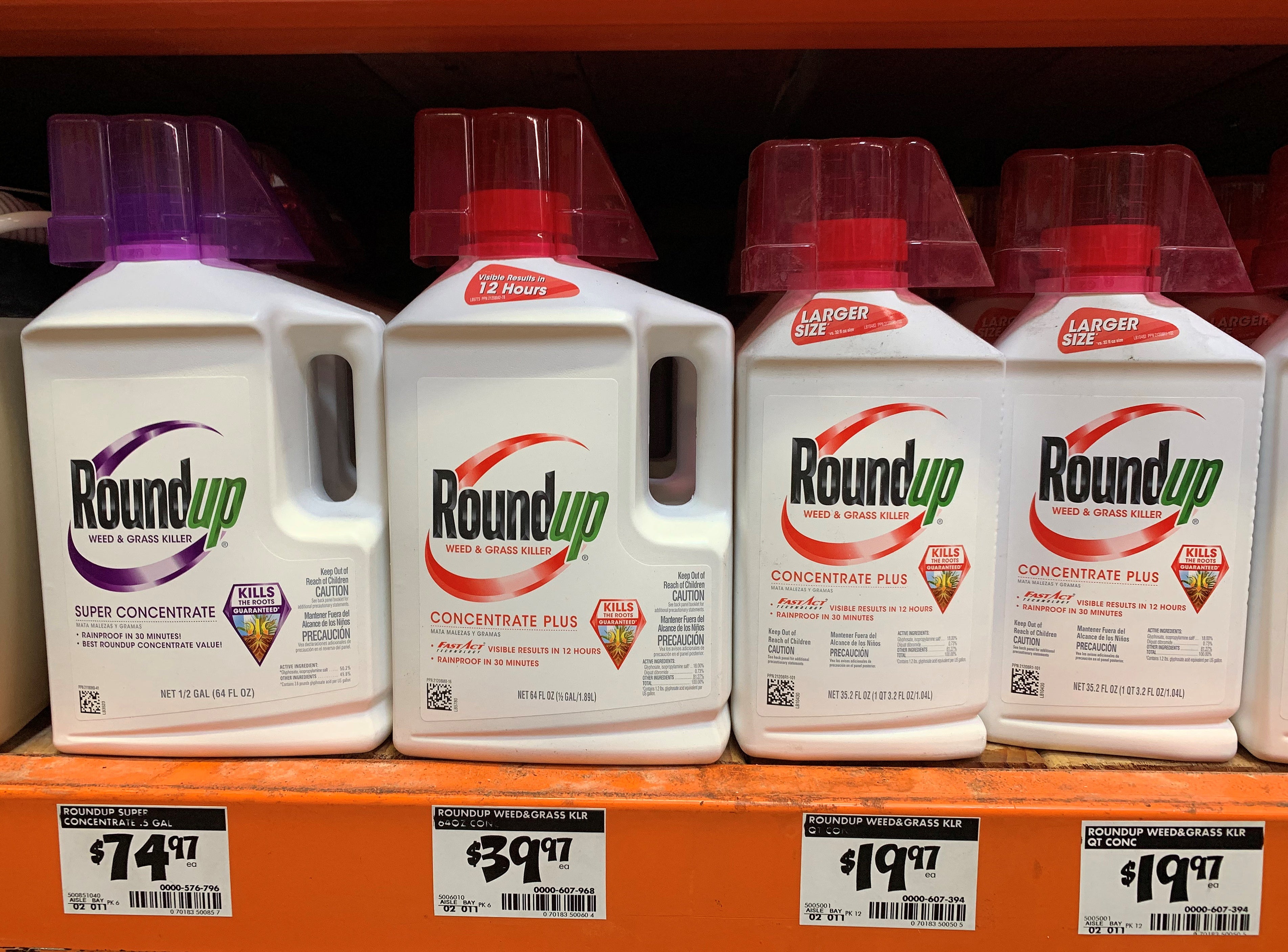 A man who claimed Roundup weedkiller caused his cancer has been awarded nearly $2.1 billion