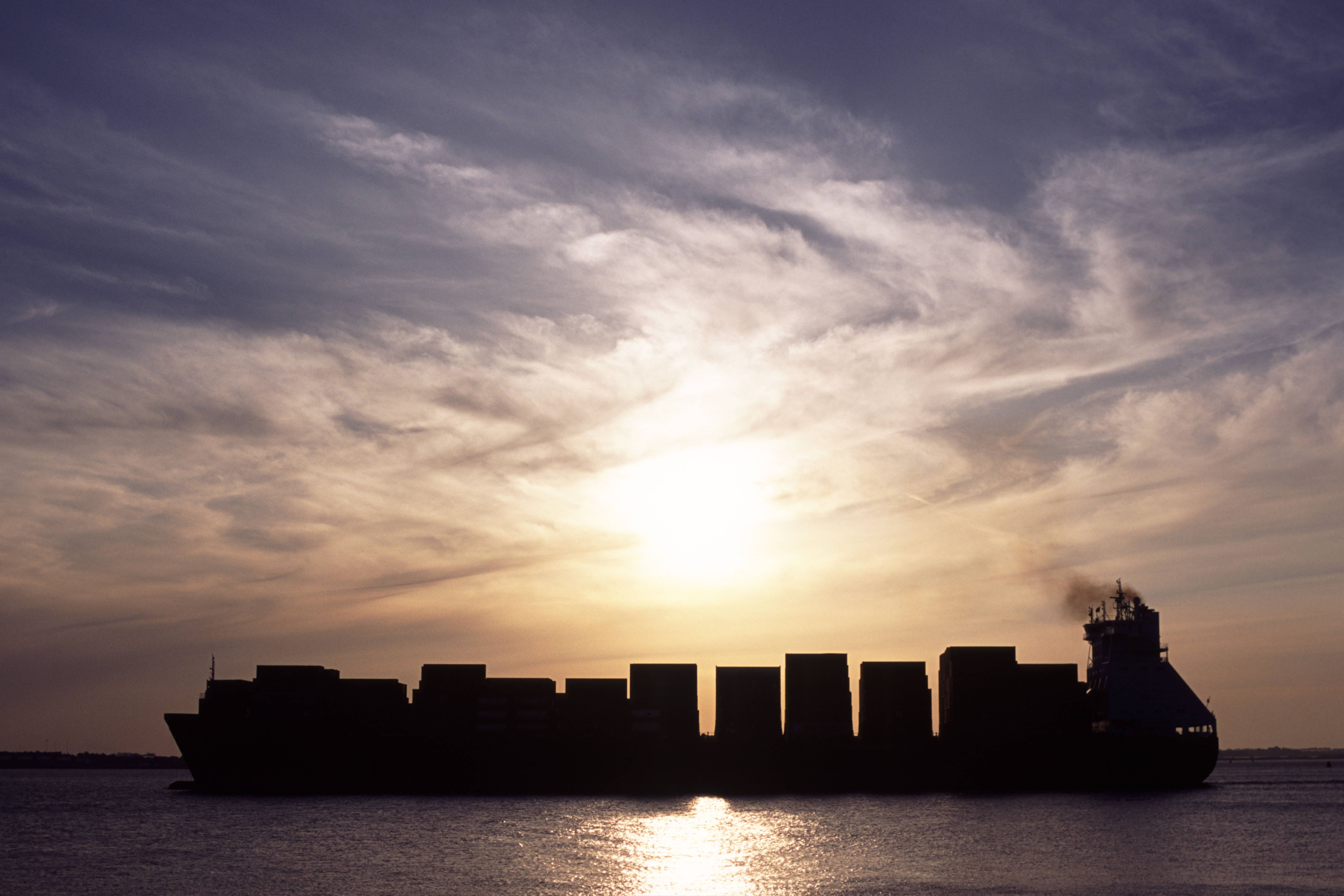 The strategy aims to cut shipping emissions by 30% by 2030 and then 80% by 2040 (Alamy/PA)