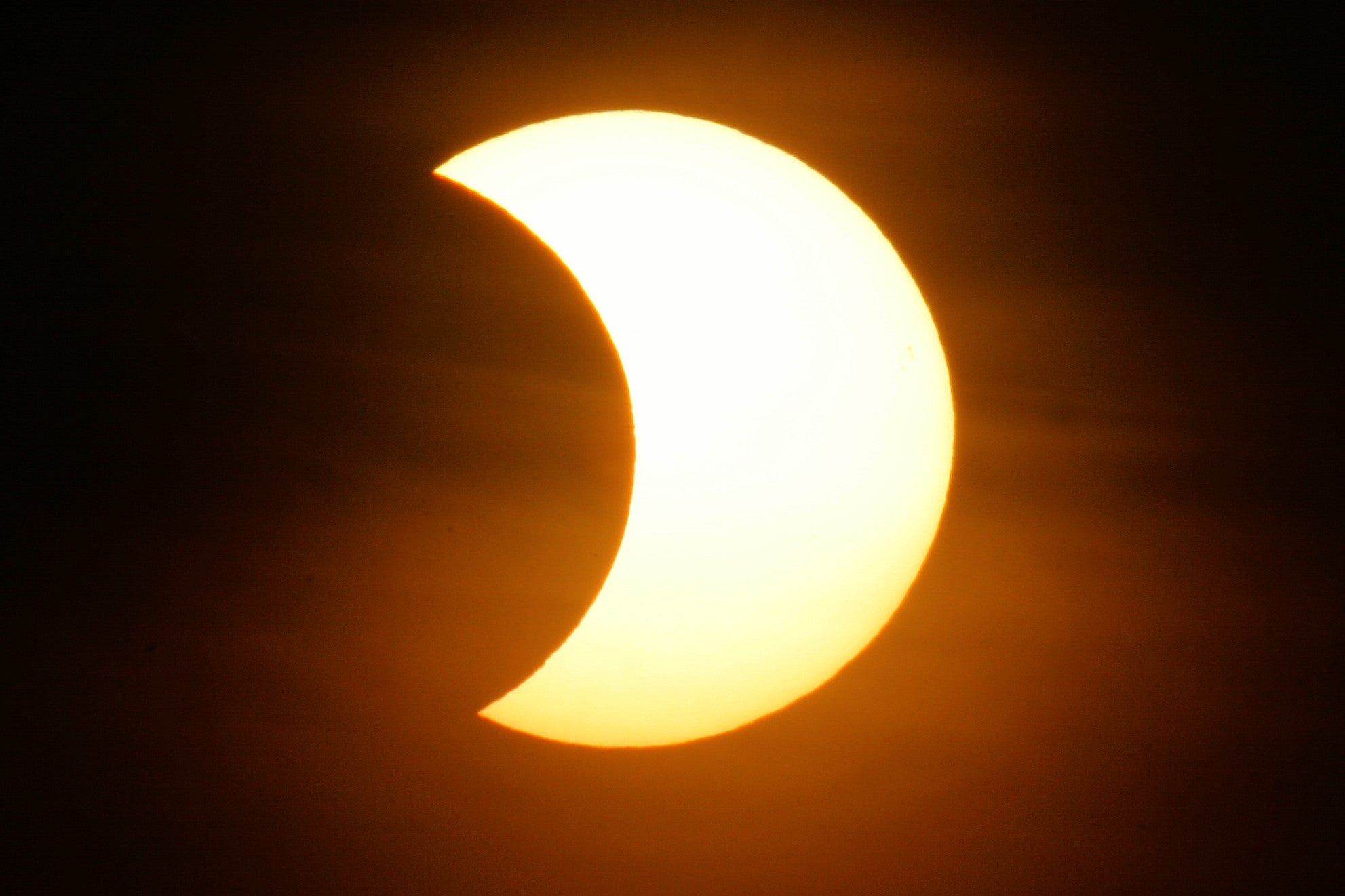 A partial solar eclipse on 29 March, 2025, will pass over parts of North America, Europe and Africa