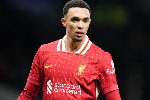 <p>Trent Alexander-Arnold is set to leave Anfield at the end of the season</p>