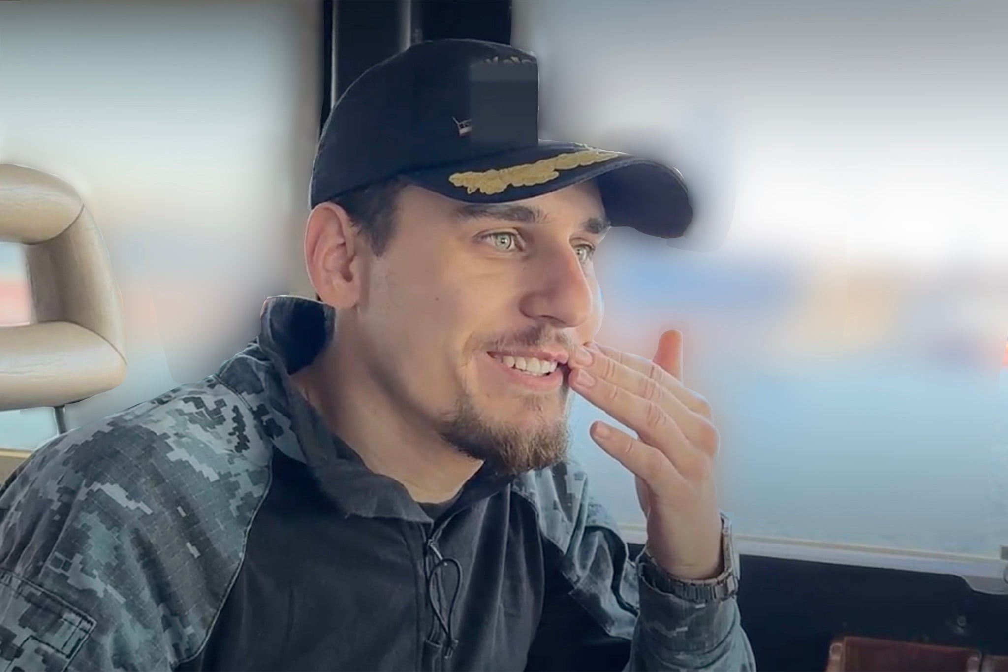 Lieutenant Commander Mykhailo says: ‘We don’t need a fleet to destroy the Russian fleet. We have very, very smart guys who create sea drones. Sea drones and missiles’