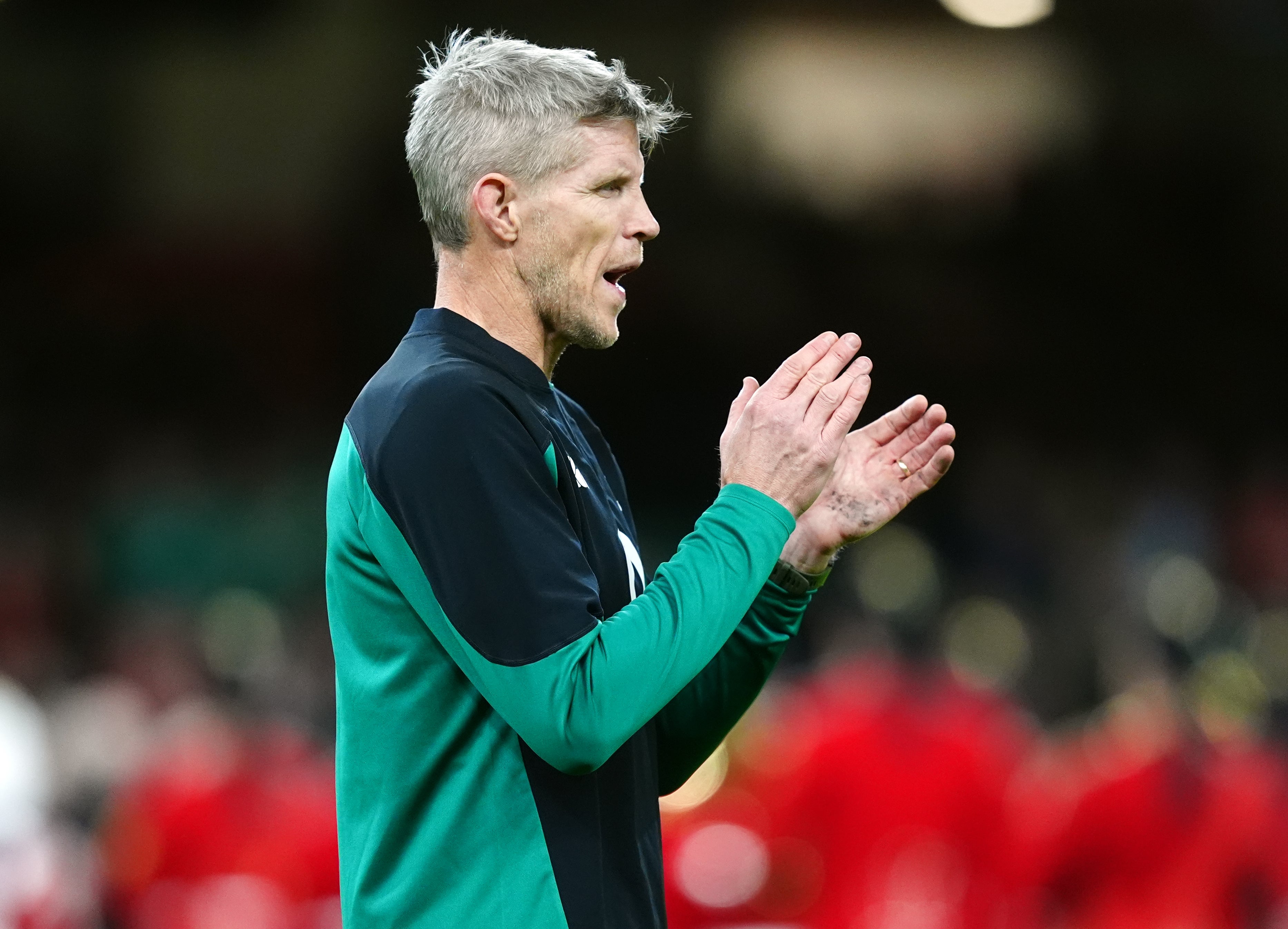Simon Easterby was Ireland interim head coach for the Six Nations this season