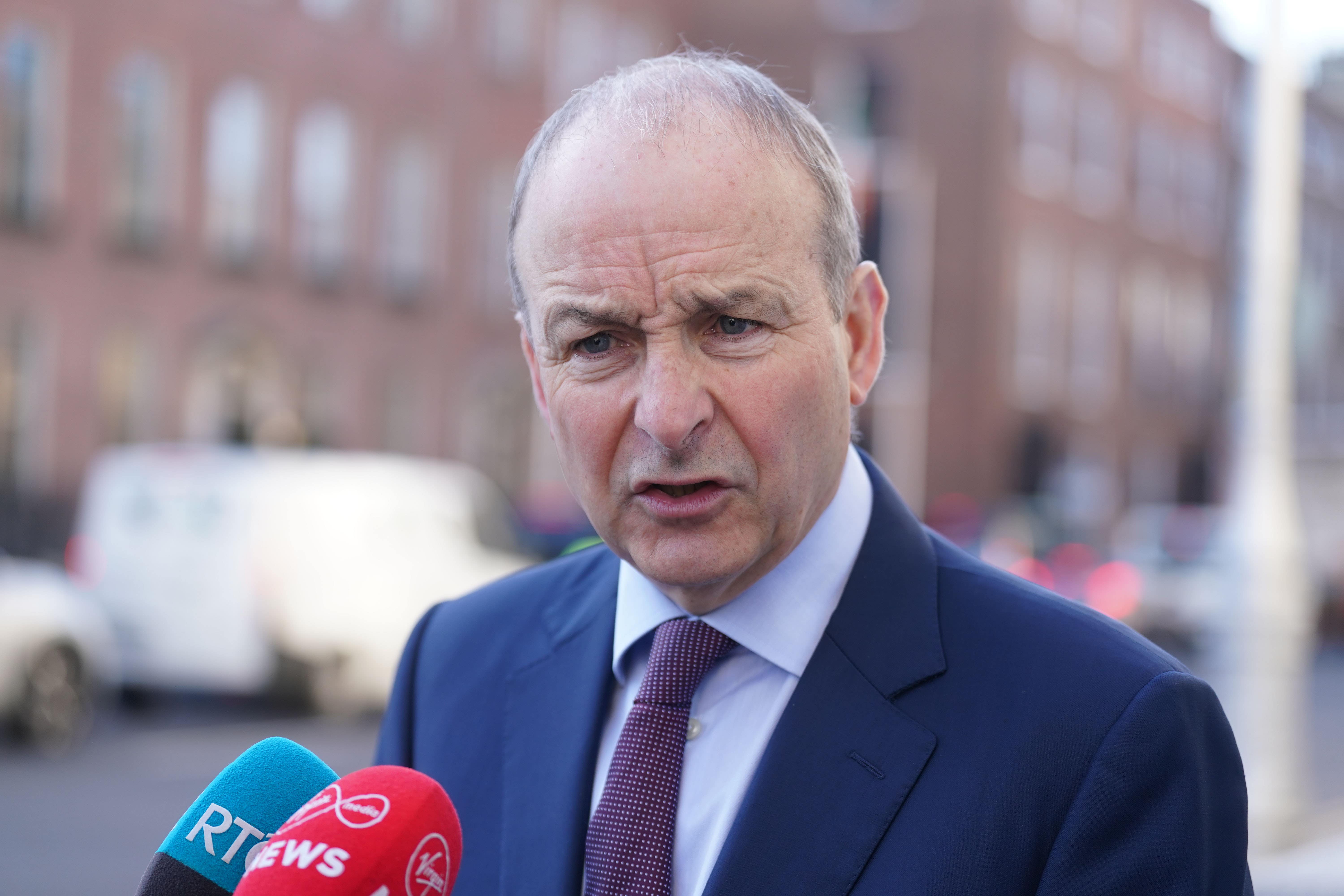 Taoiseach Micheal Martin (Brian Lawless/PA)