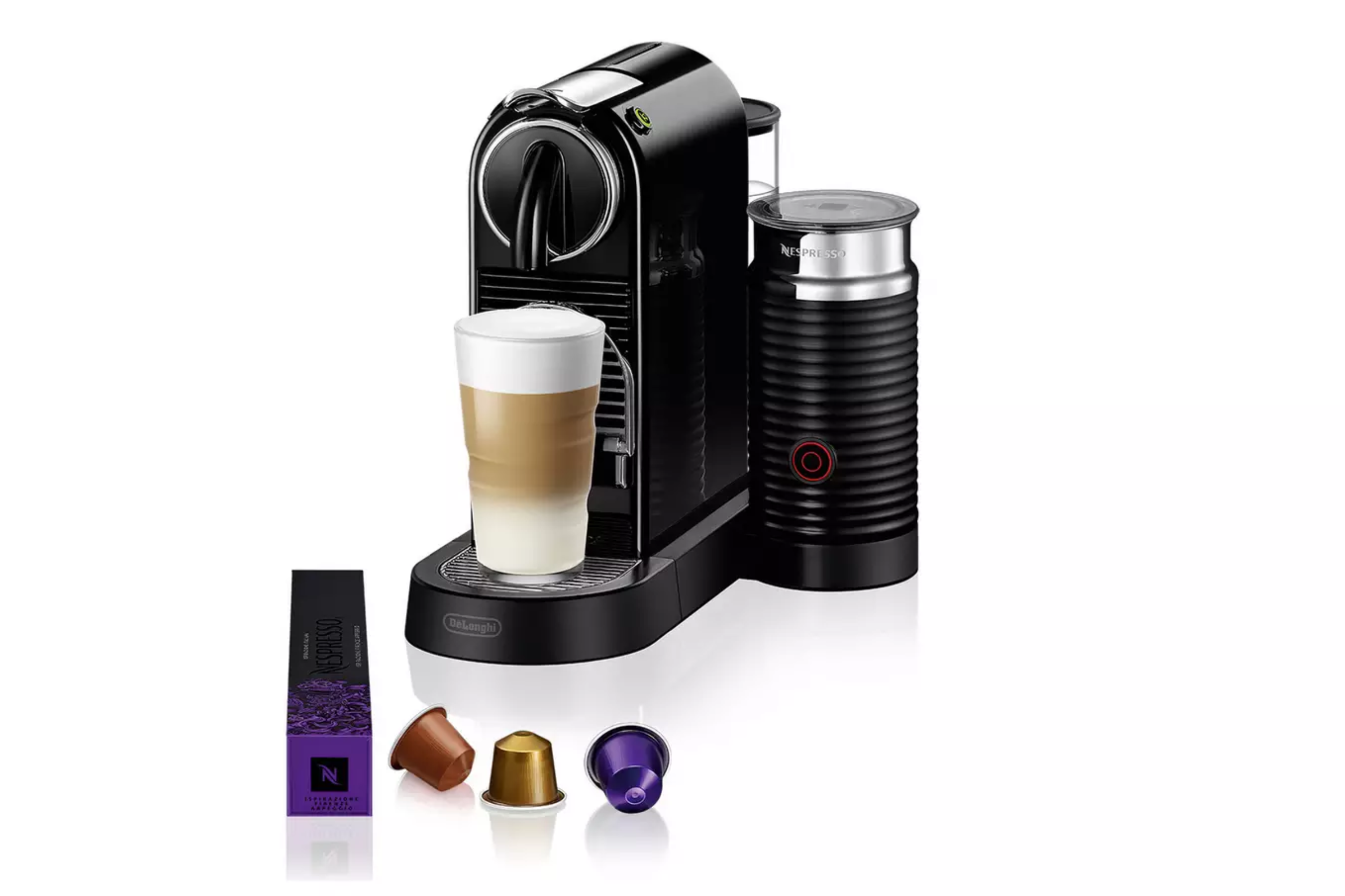 best mother's day gift nespresso de'longhi citiz pod coffee machine with aeroccino milk frother indybest