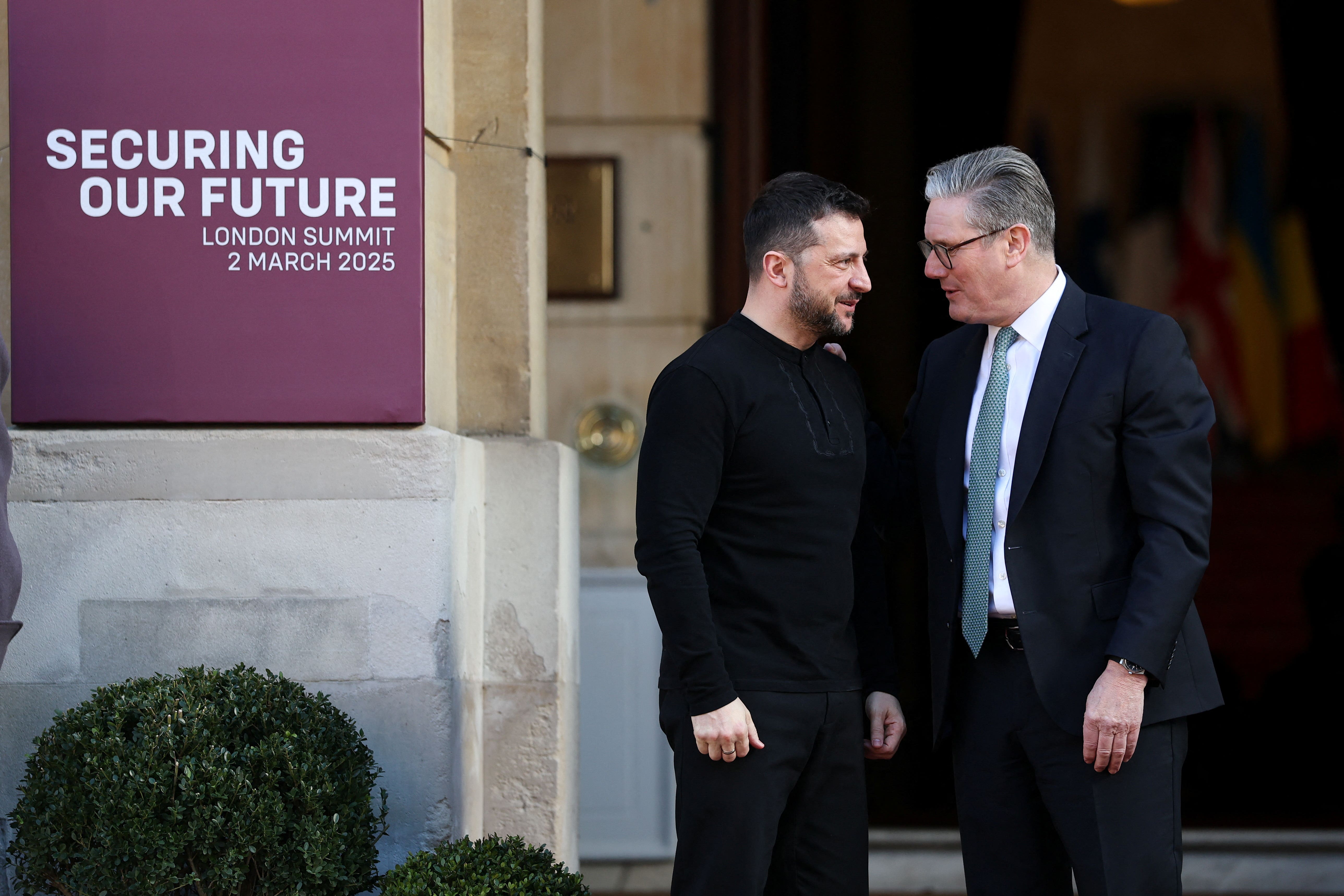 Downing Street said it was ‘hopeful of the progress’ that saw Russia and Ukraine agree to a ceasefire in the Black Sea (Toby Melville/PA)