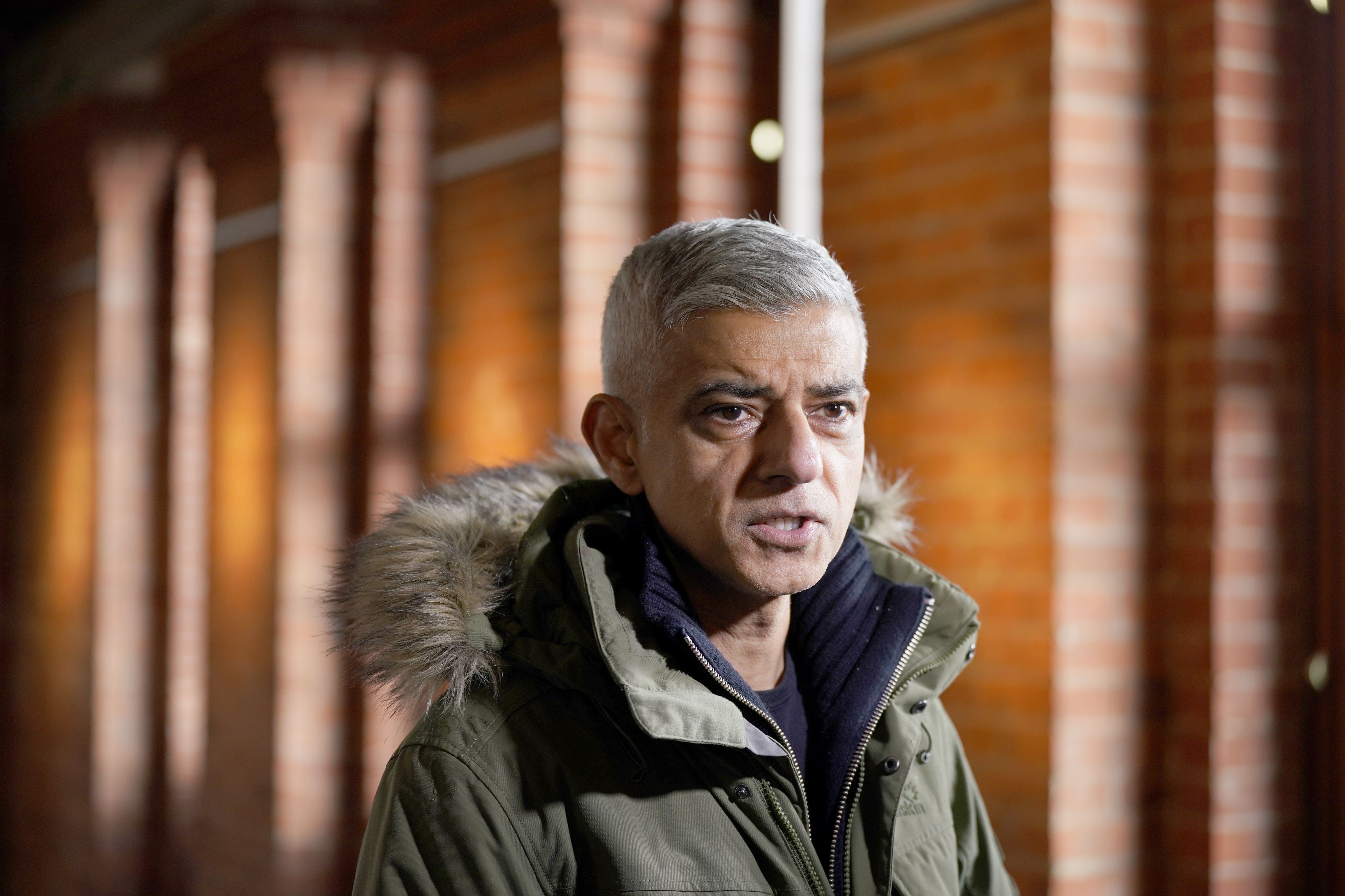 Sir Sadiq Khan is said to be concerned that Islamophobic abuse aimed at him has a ‘chilling effect’ on young people from ethnic minorities who would otherwise get involved in politics (Yui Mok/PA)