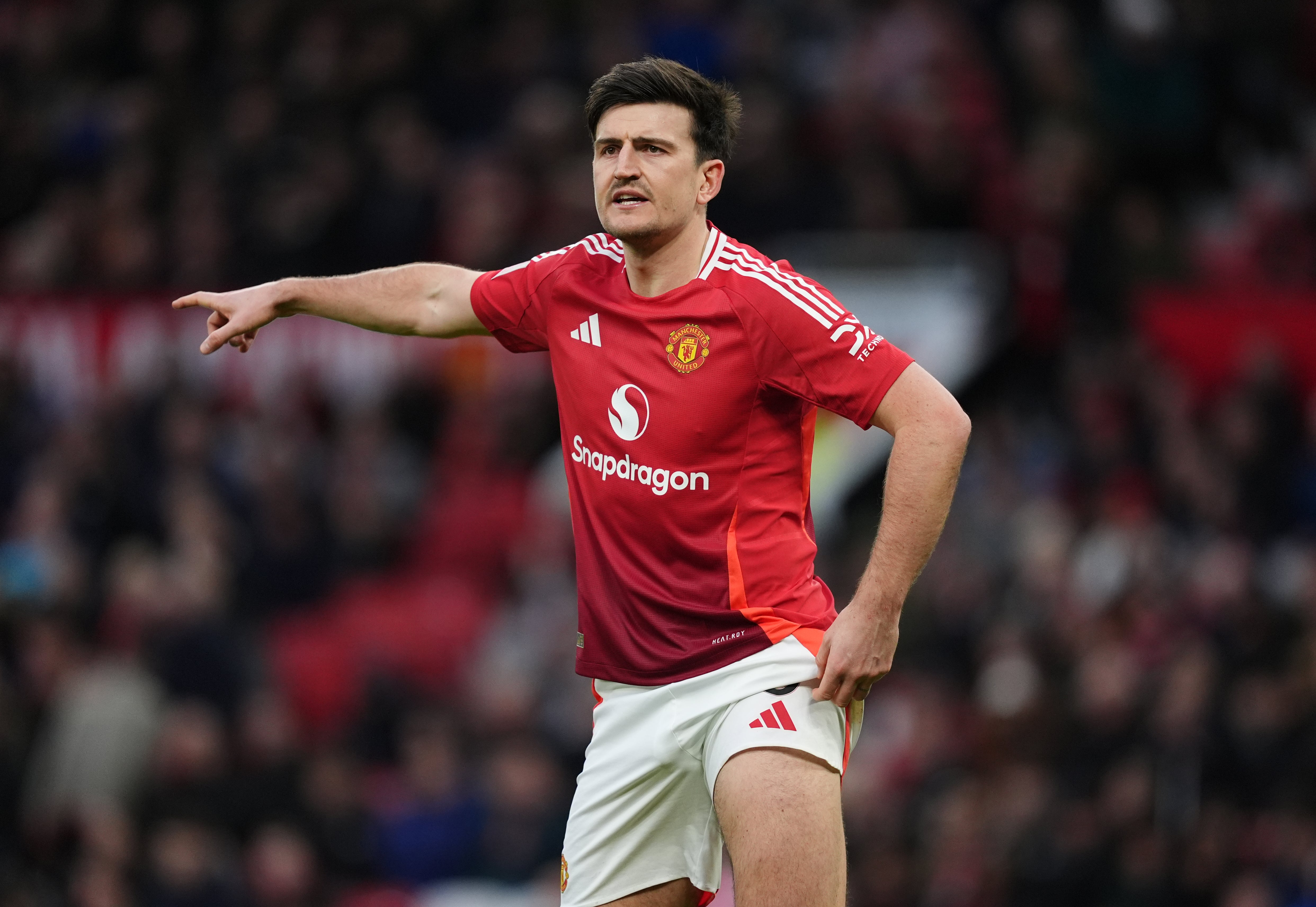 Harry Maguire has not played for Manchester United since 2 March