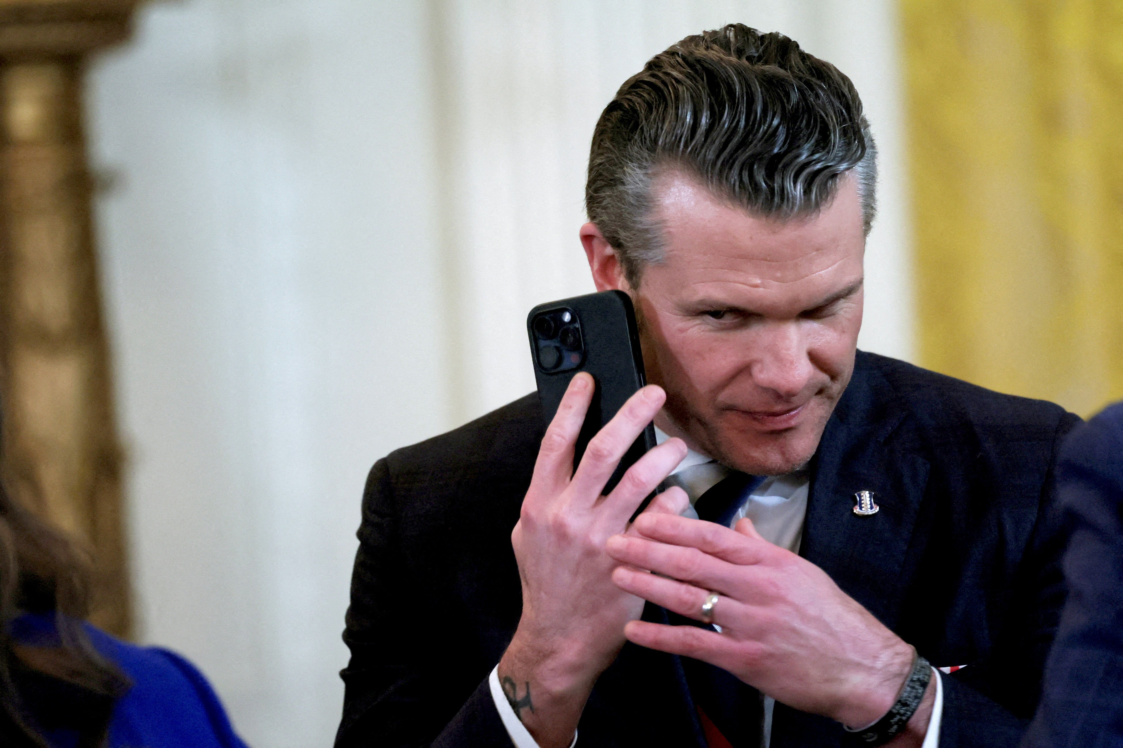 Defense Secretary Pete Hegseth claimed that The Atlantic journalist Jeffery Goldberg was a ‘deceitful journalist’ when asked for his response to the leak. The White House confirmed the chat group was authentic and now legal experts say the leak violated federal laws