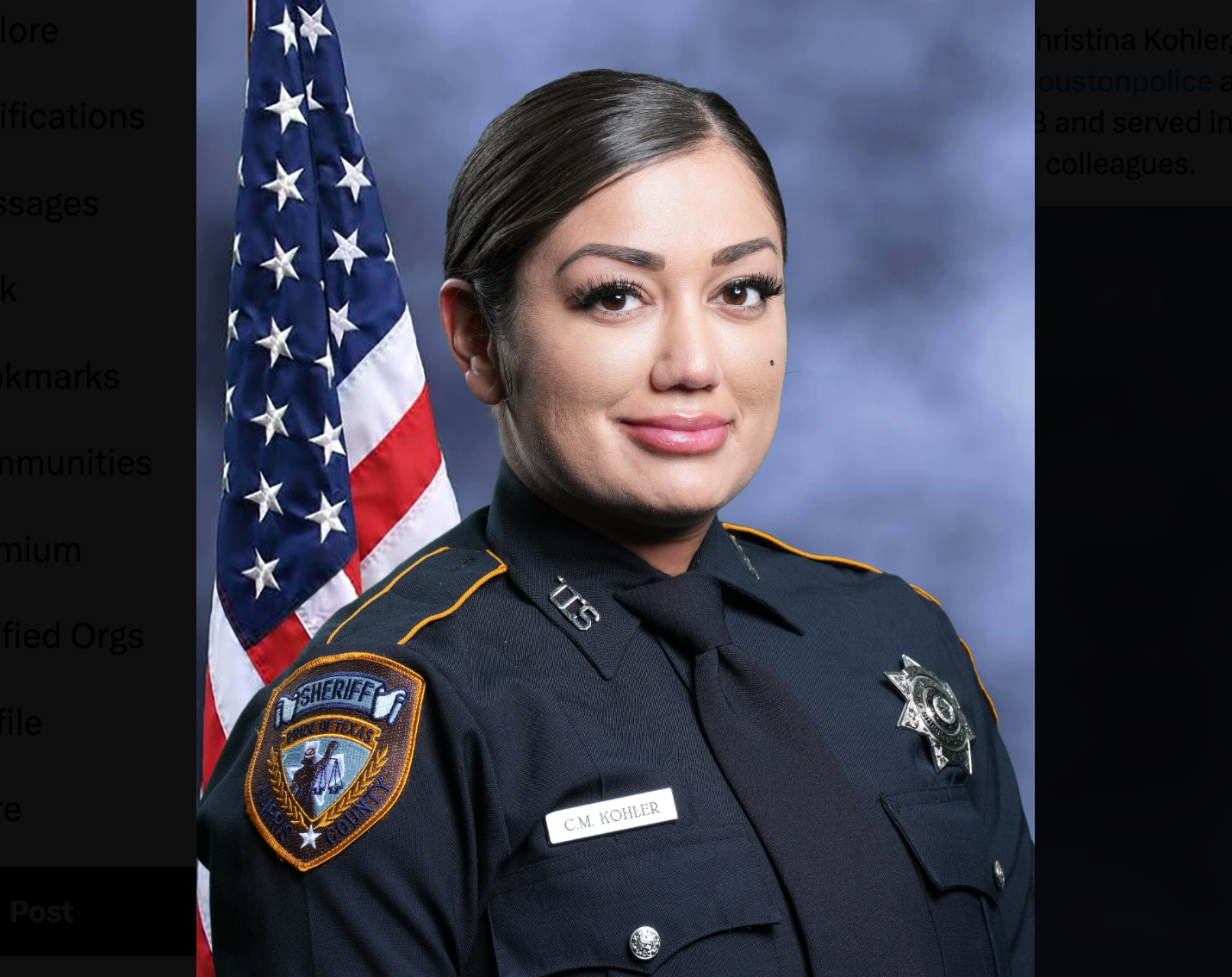 HSCO Deputy Christina Kohler took her own life earlier this month. She is the fourth deputy to die by suicide within six weeks