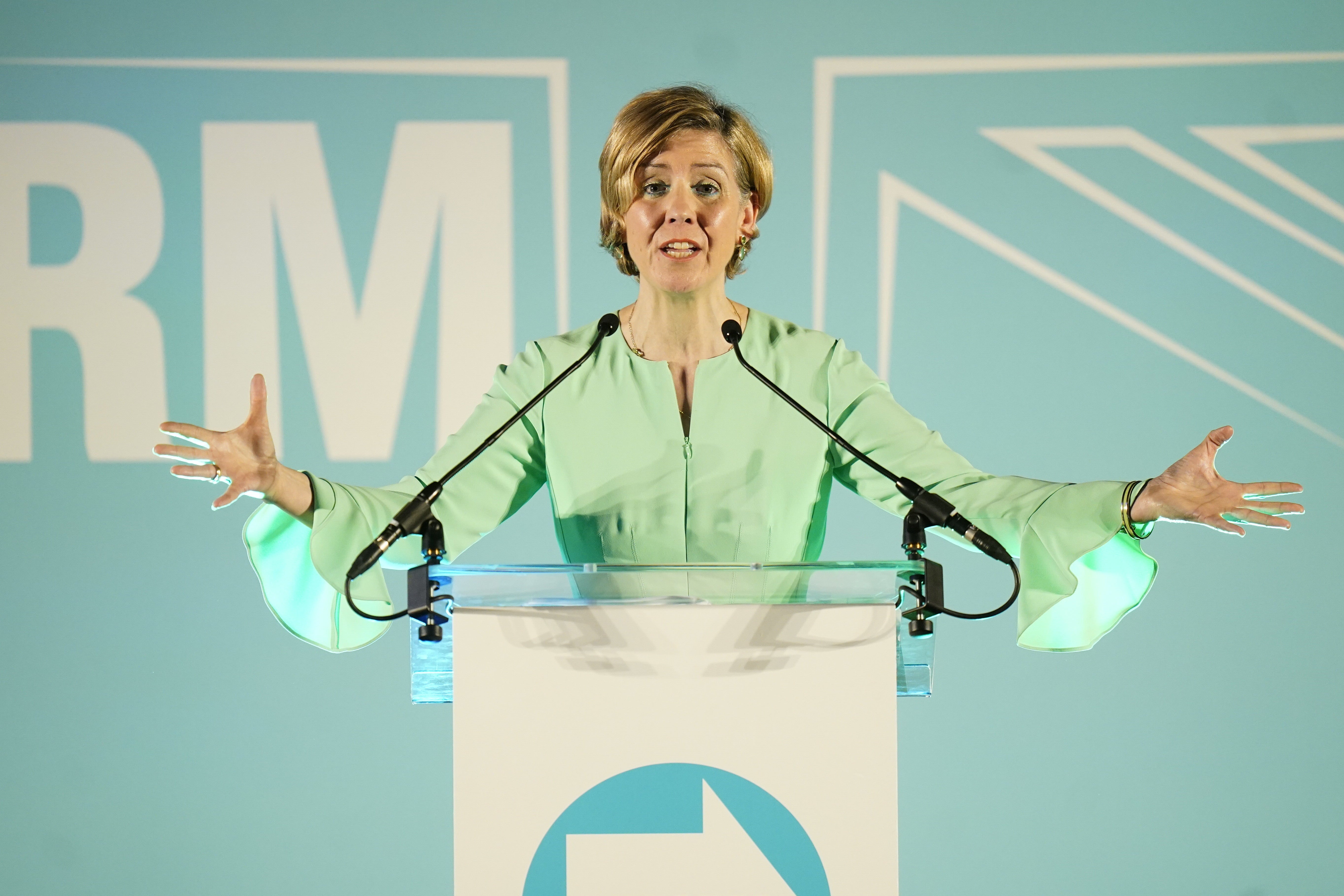 Reform UK’s Andrea Jenkyns is the party’s candidate for mayor of the Greater Lincolnshire Combined County Authority (Danny Lawson/PA)