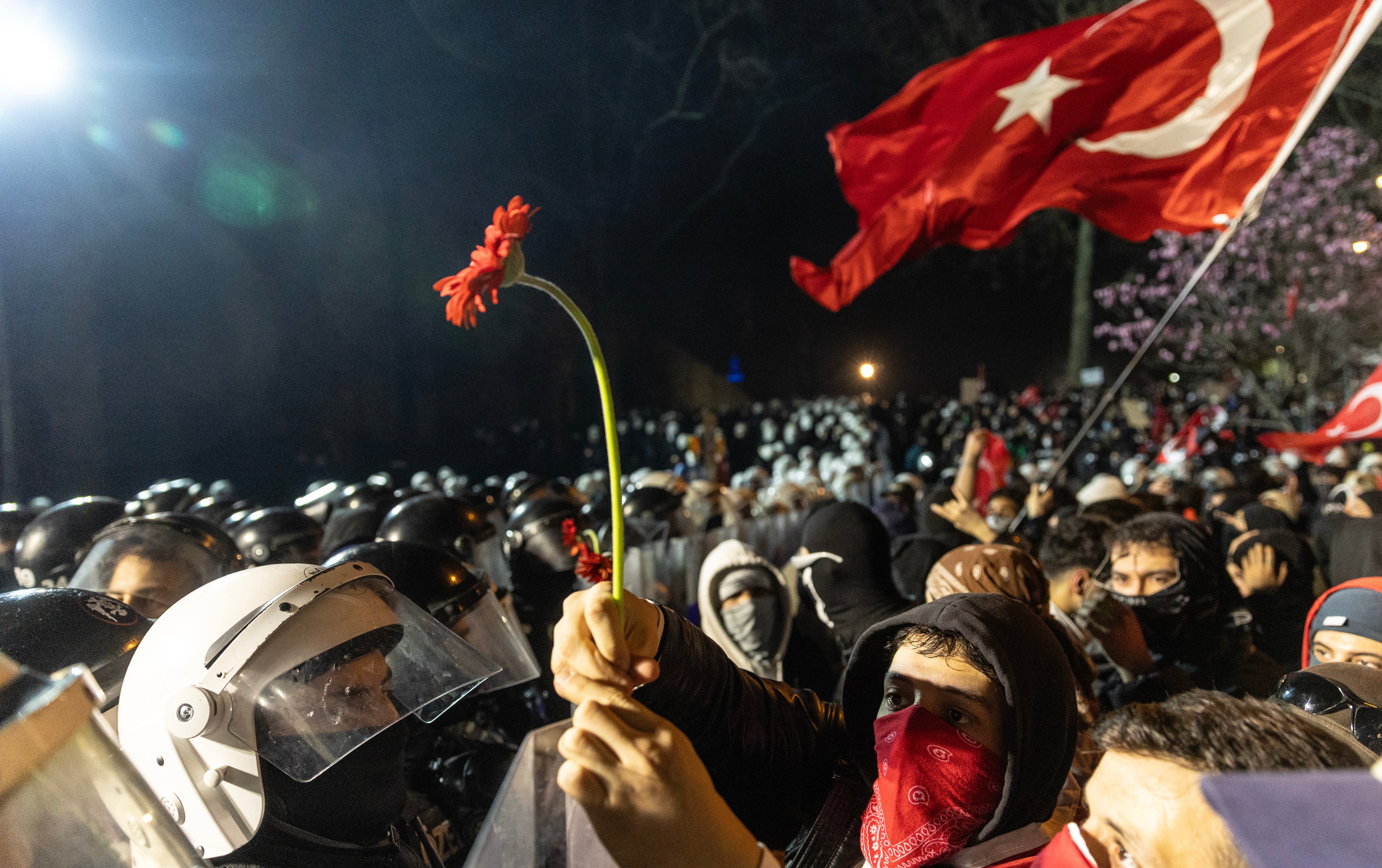 UK issues travel warnings over growing Turkey unrest after Erdogan brands protests ‘evil’