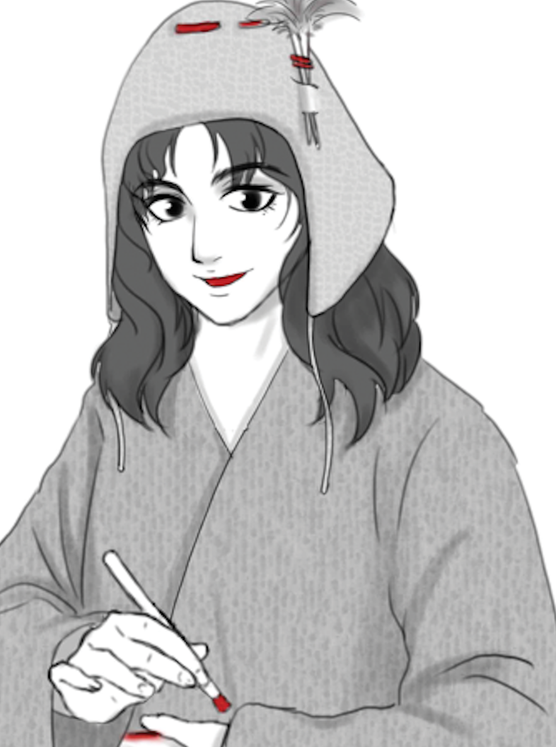 Artist’s interpretation of 'Red Princess of the Silk Road'