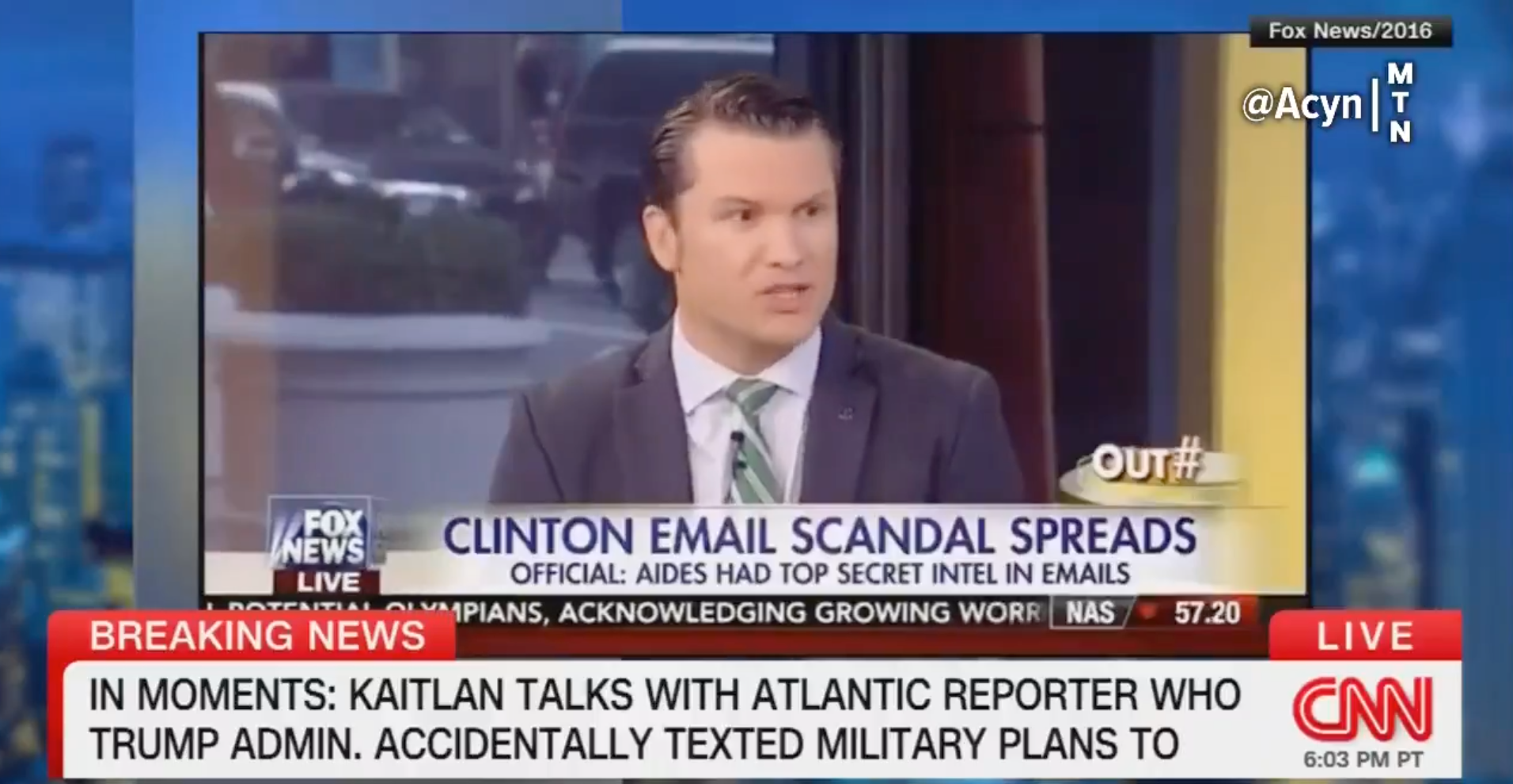 CNN created a scathing montage comprised of Trump officials in the Signal chat which disclosed war plans with the Atlantic