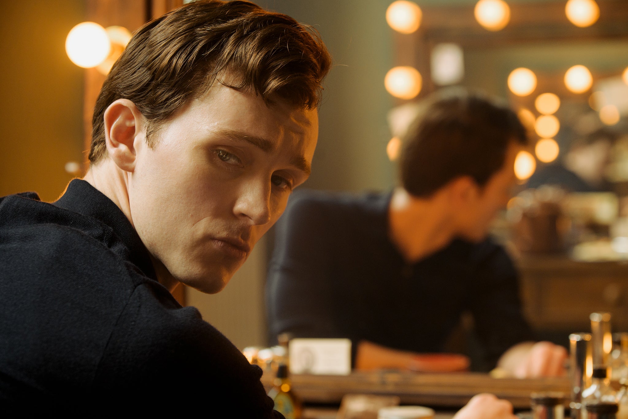 Lawtey as Richard Burton in the new biopic ‘Mr Burton’