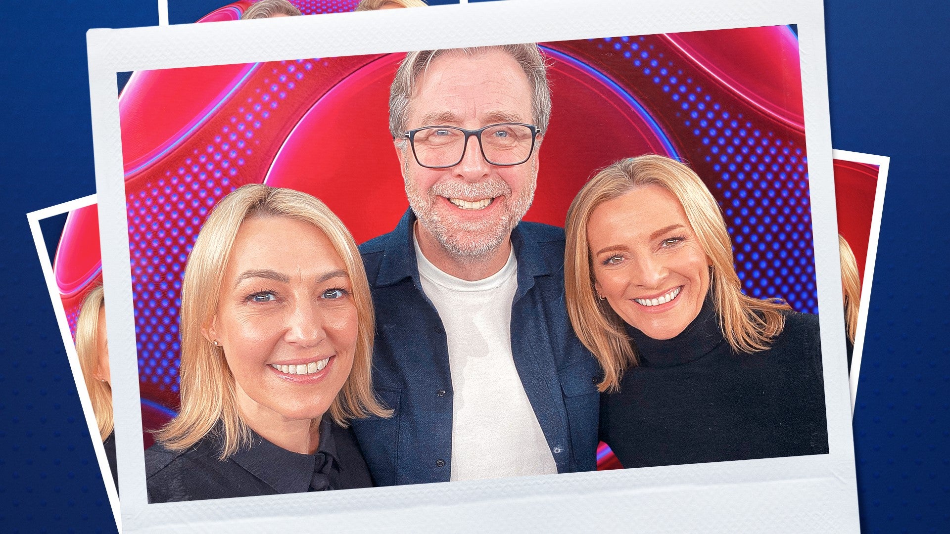 Kelly Cates (left), Mark Chapman, and Gabby Logan are taking over hosting duties for Match of the Day