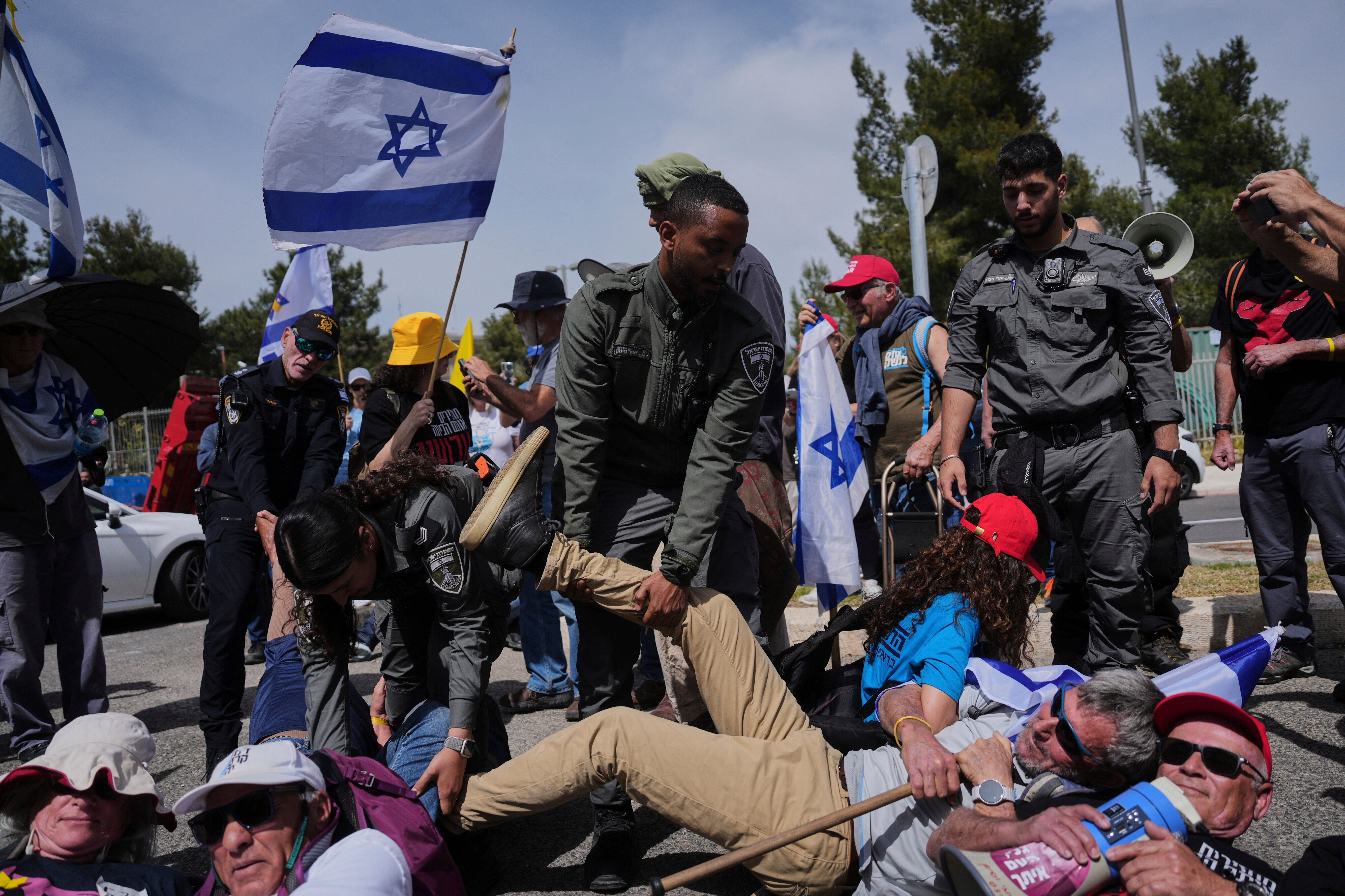 APTOPIX Israel Politics