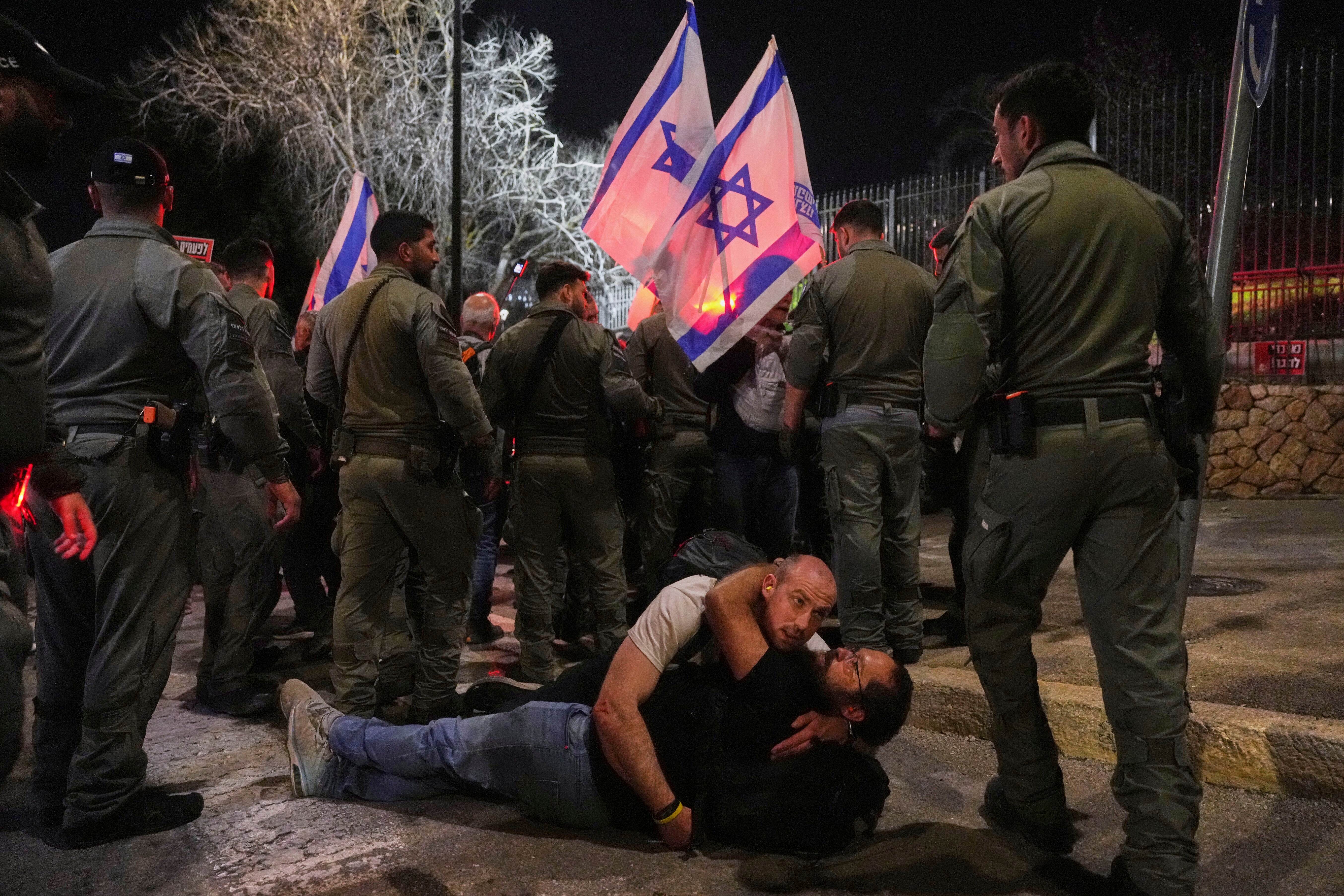 APTOPIX Israel Politics