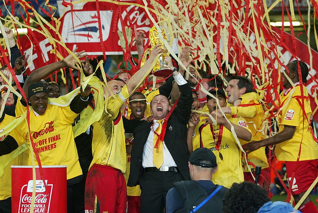 Aidy Boothroyd led Watford to Championship play-off glory in 2006