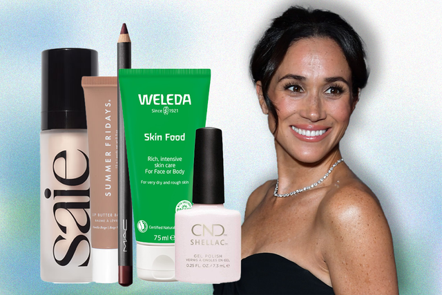 <p>Moisturisers, eyeliners and more are among the Duchess’s staples </p>