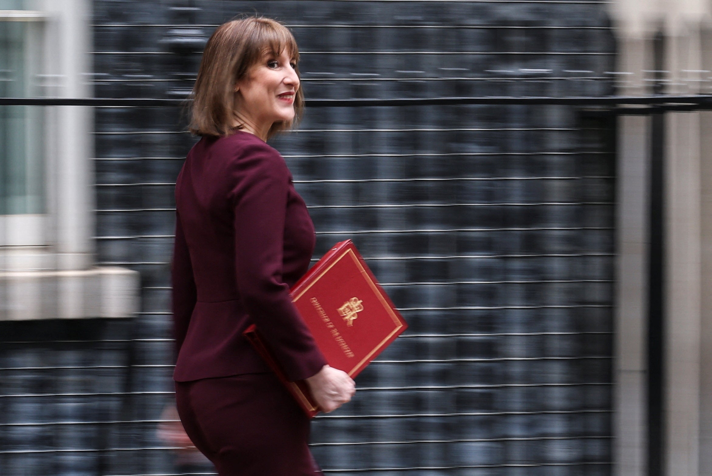 Chancellor Rachel Reeves leaves 11 Downing Street ahead of delivering the spring statement