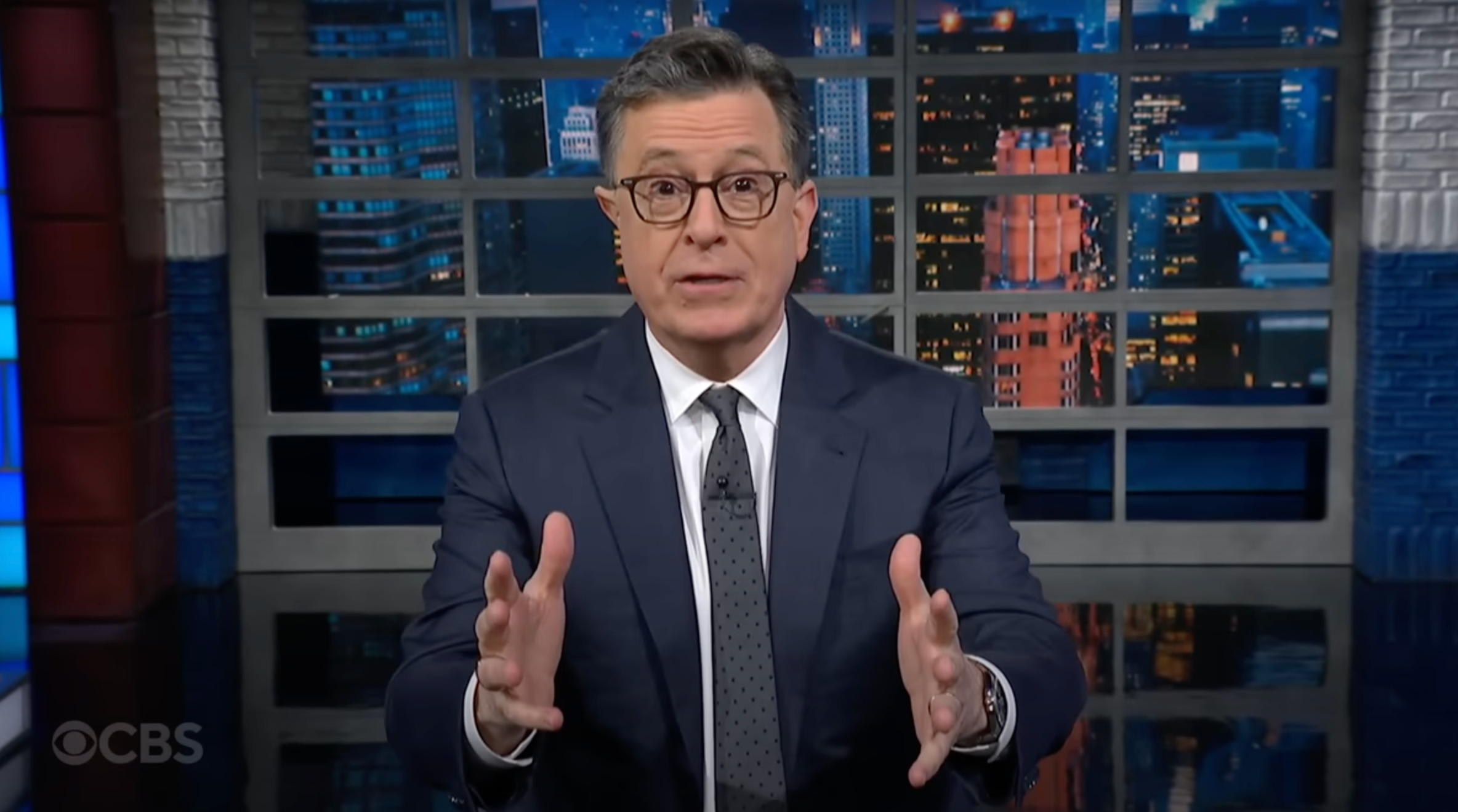 Stephen Colbert skewered Trump officials involved in the Signal group chat leak