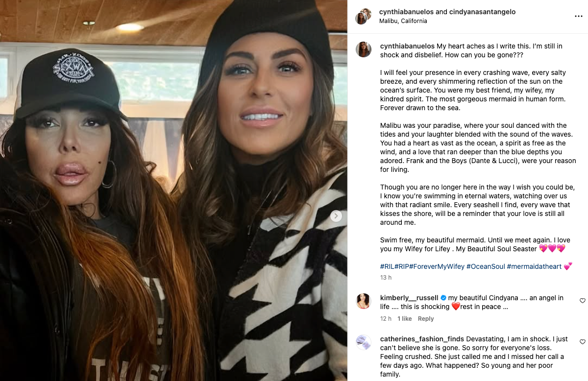 Cindyana Santangelo is remembered for having a ‘heart as vast as the ocean’