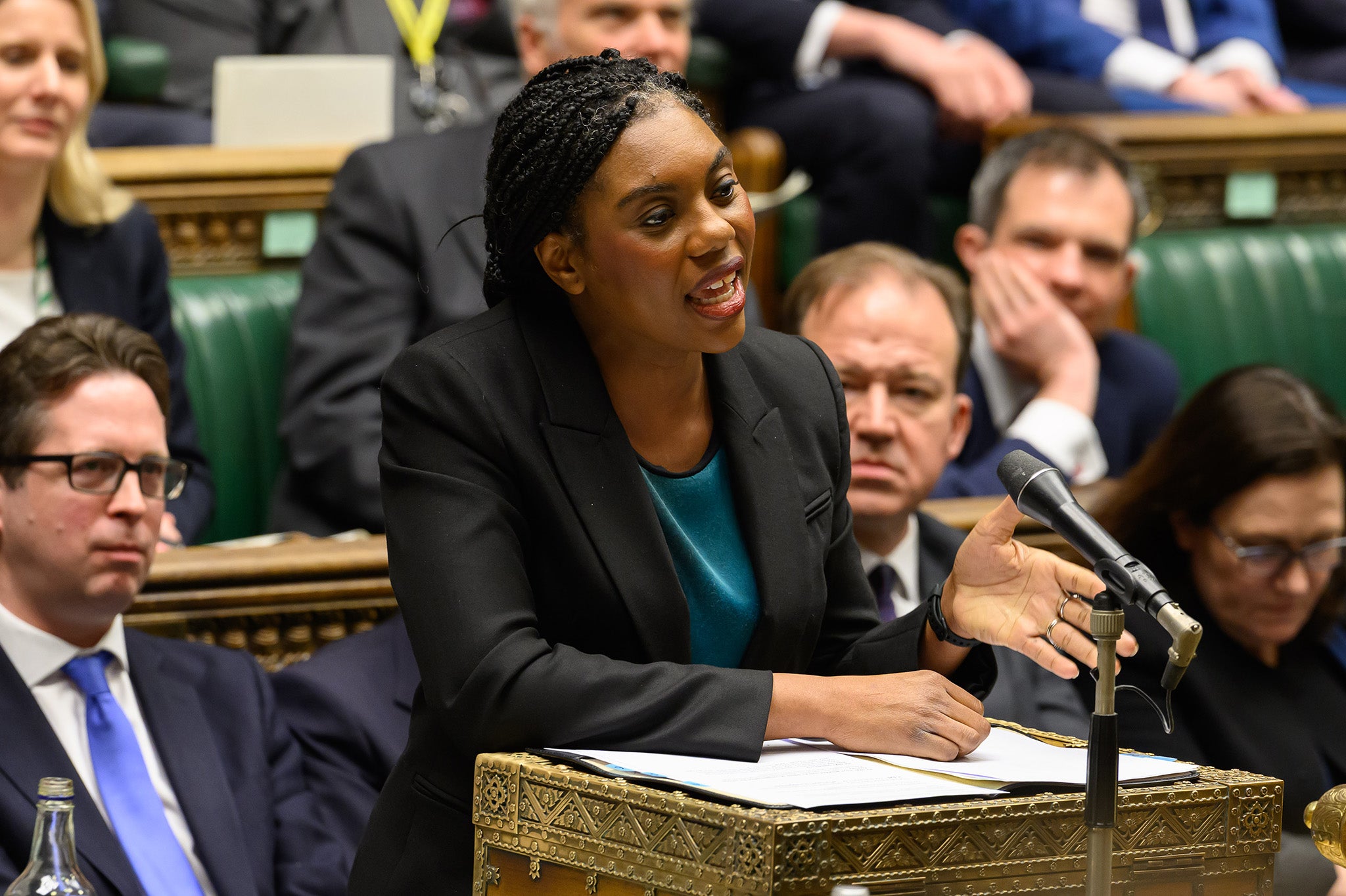 Mr Farage said Kemi Badenoch ‘often works very hard in the afternoon for a few hours’