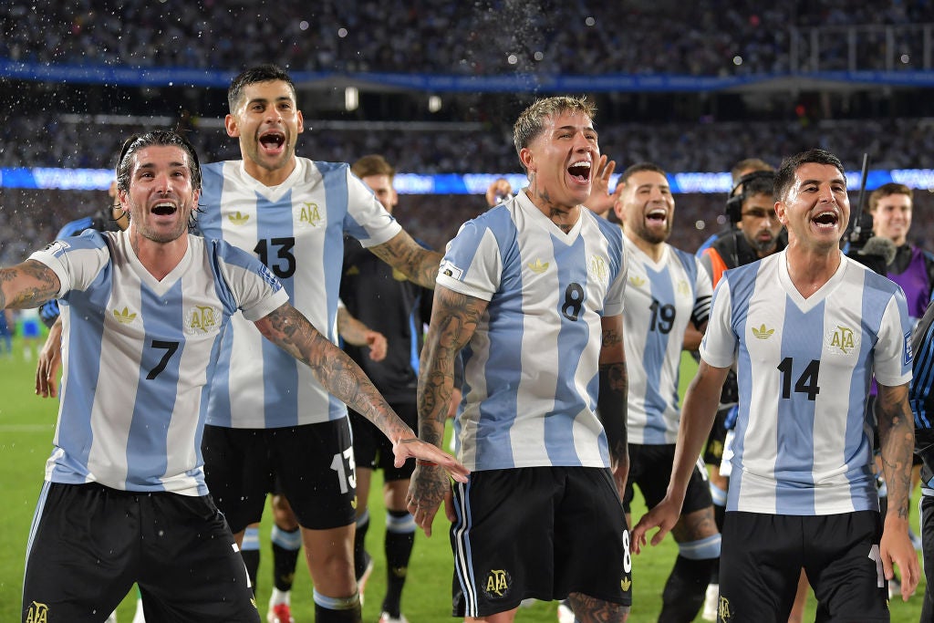 Argentina byla první stranou, která se kvalifikovala z Jižní Ameriky