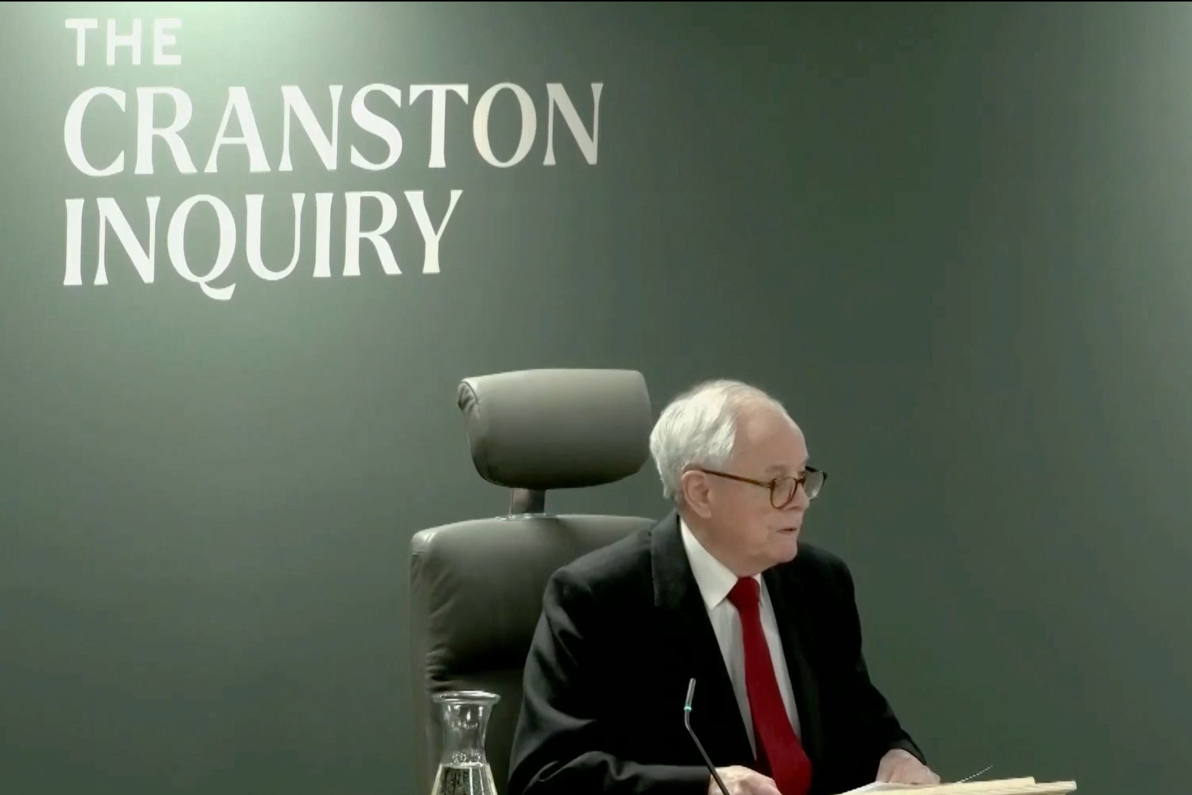 Sir Ross Cranston is chairman of the inquiry (Cranston Inquiry/PA)