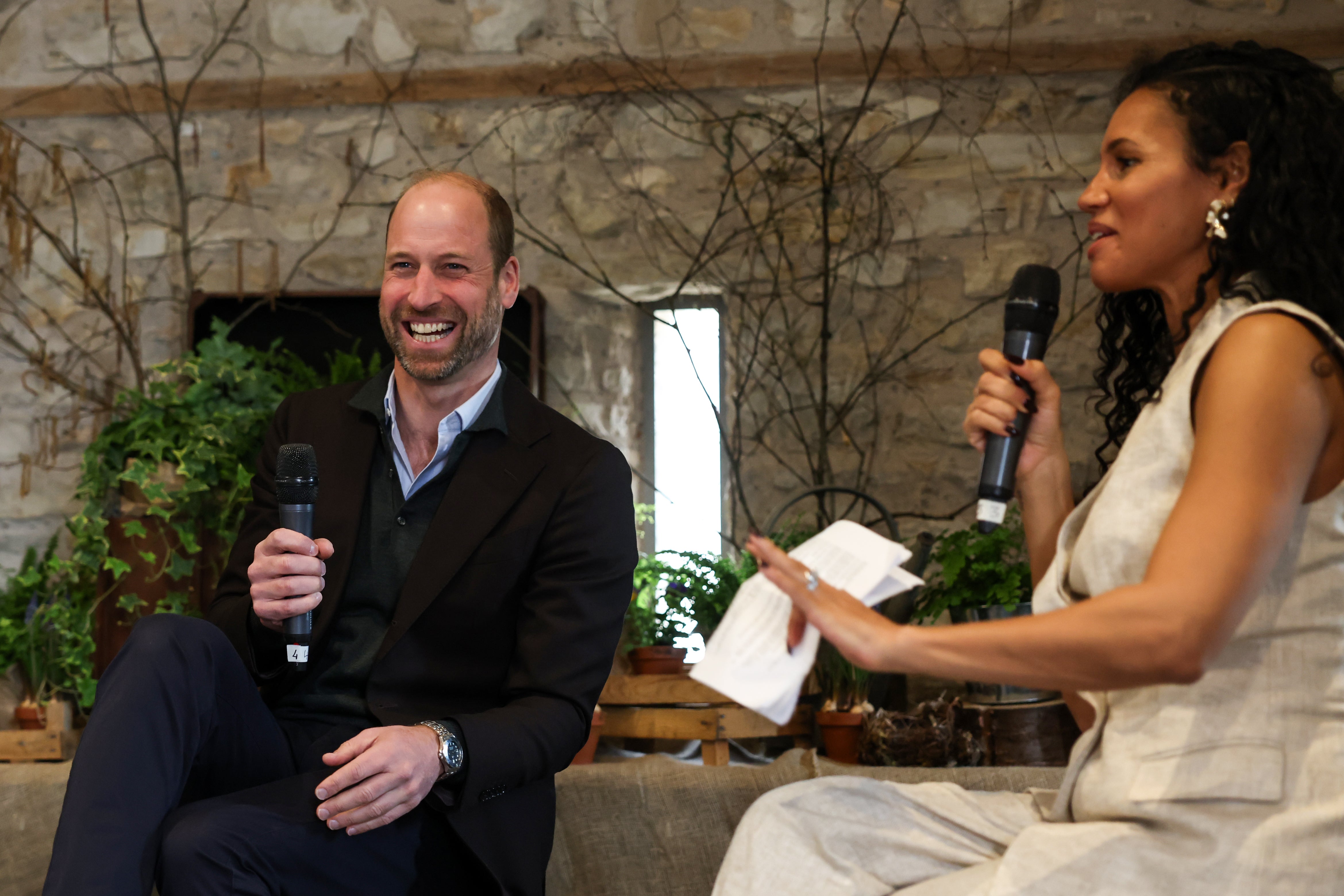 The Prince of Wales congratulated presenter Vick Hope on her new role with Countryfile