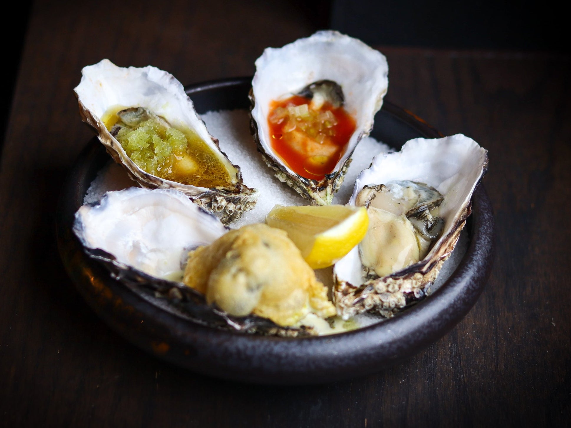 Chic bar Uisce offers a happy hour every day