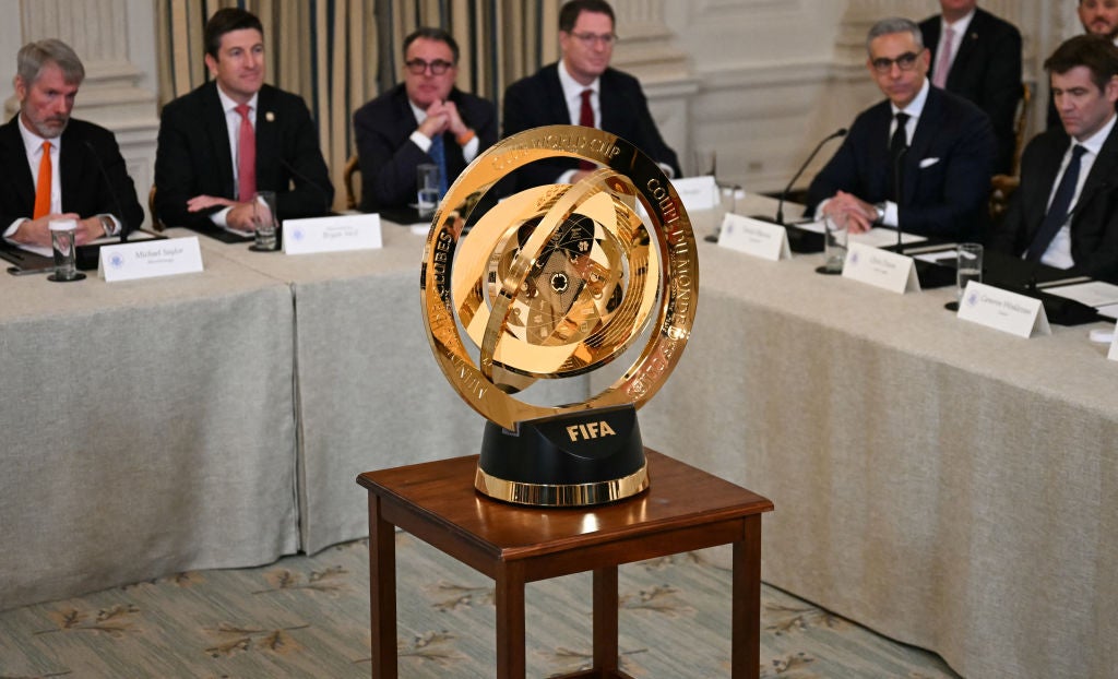 The tournament trophy was unveiled at the White House earlier this month