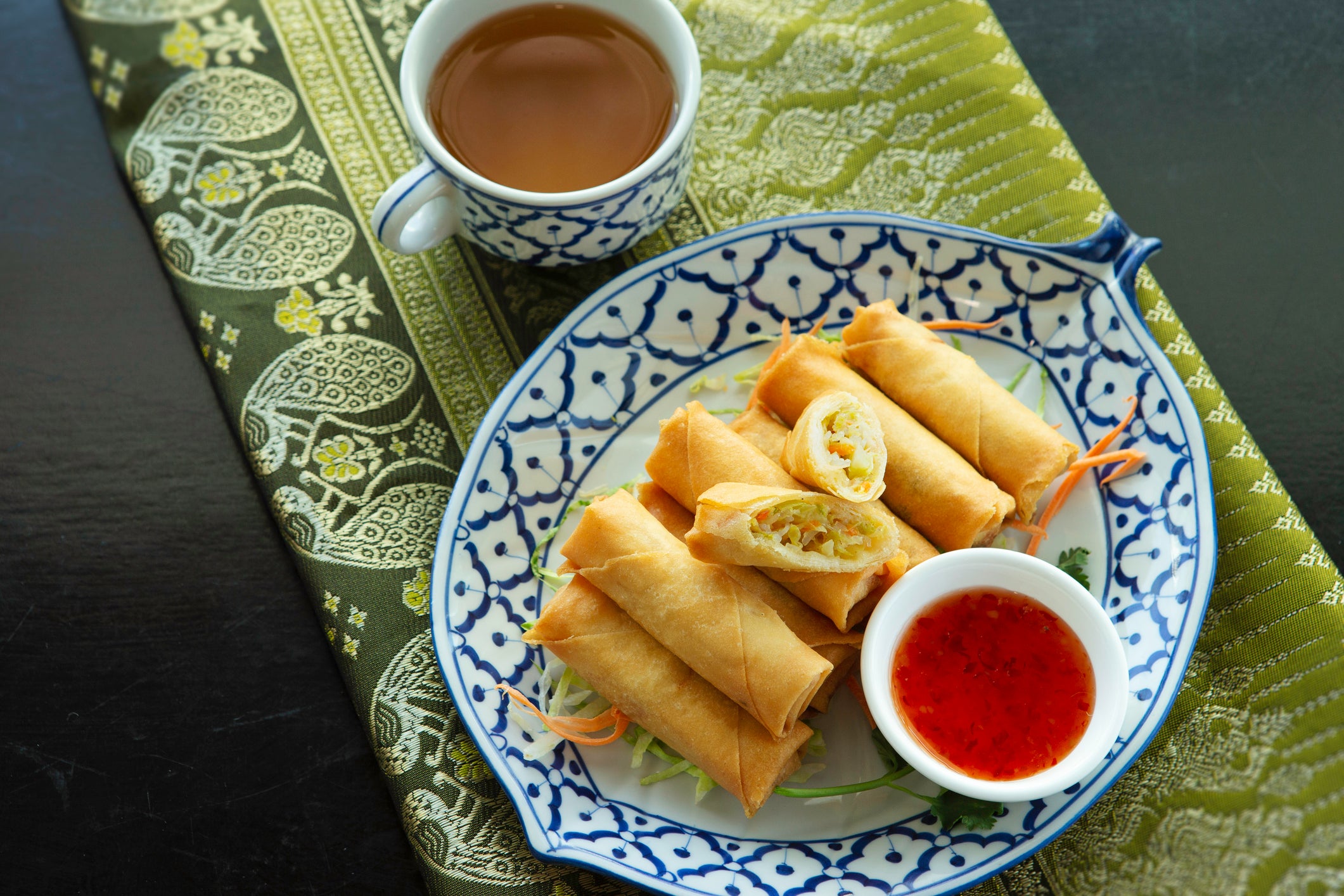 Lumpia is the name of any of various types of East and Southeast Asian spring rolls