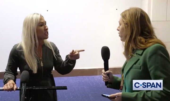 Marjorie Taylor Greene hits out at British journalist over Signalgate: ‘We don’t give a crap about your opinion’