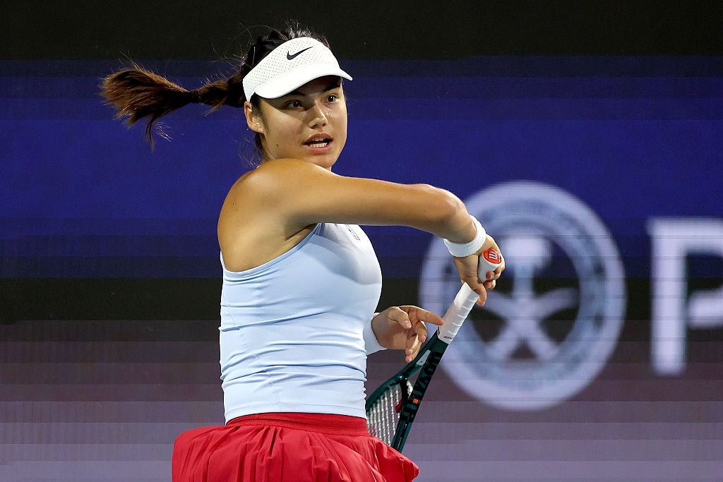 Emma Raducanu enjoyed a productive run at the Miami Open