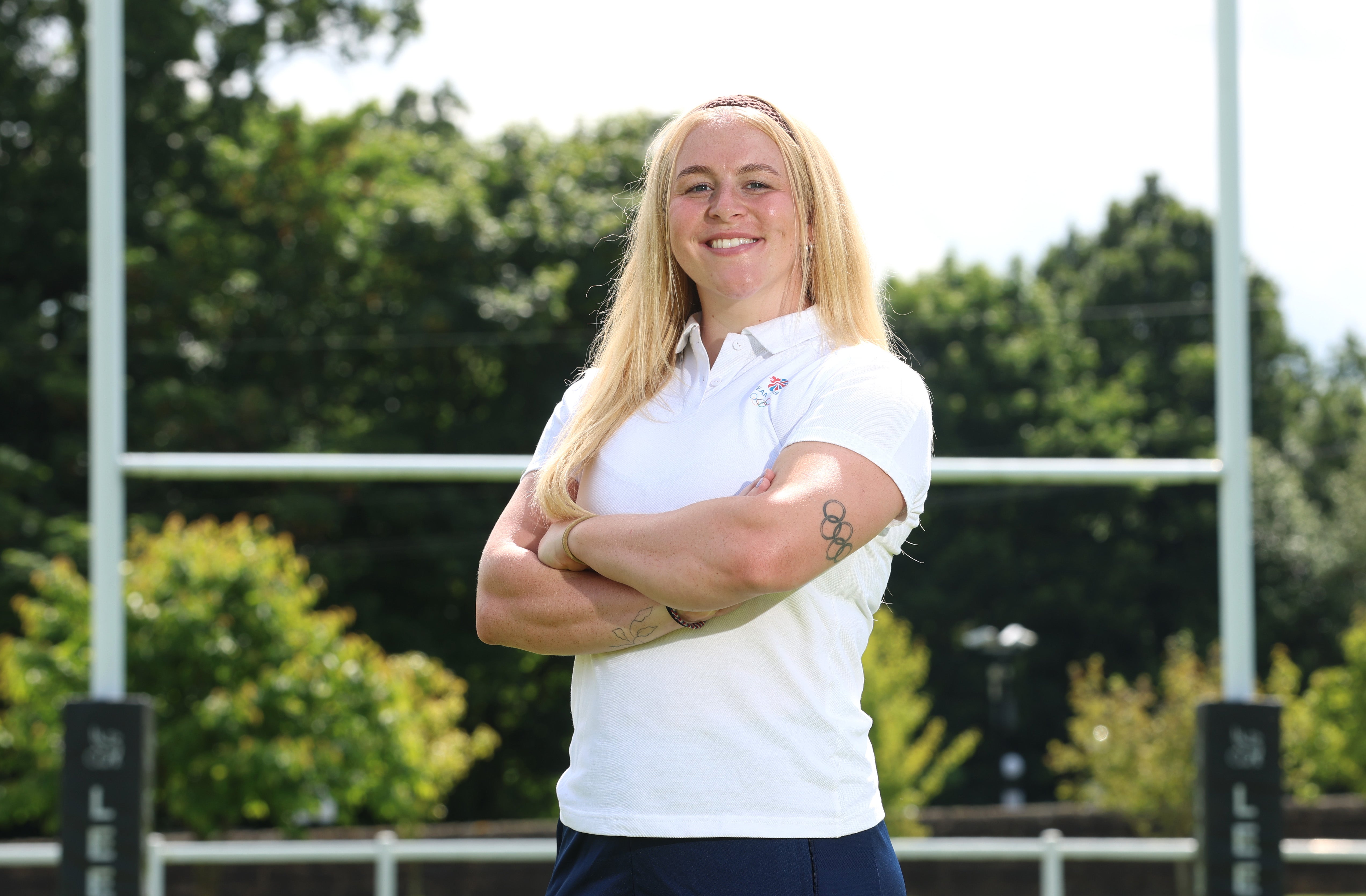 <p>Abi Burton has appeared at the Olympics twice for Team GB's rugby sevens side</p>