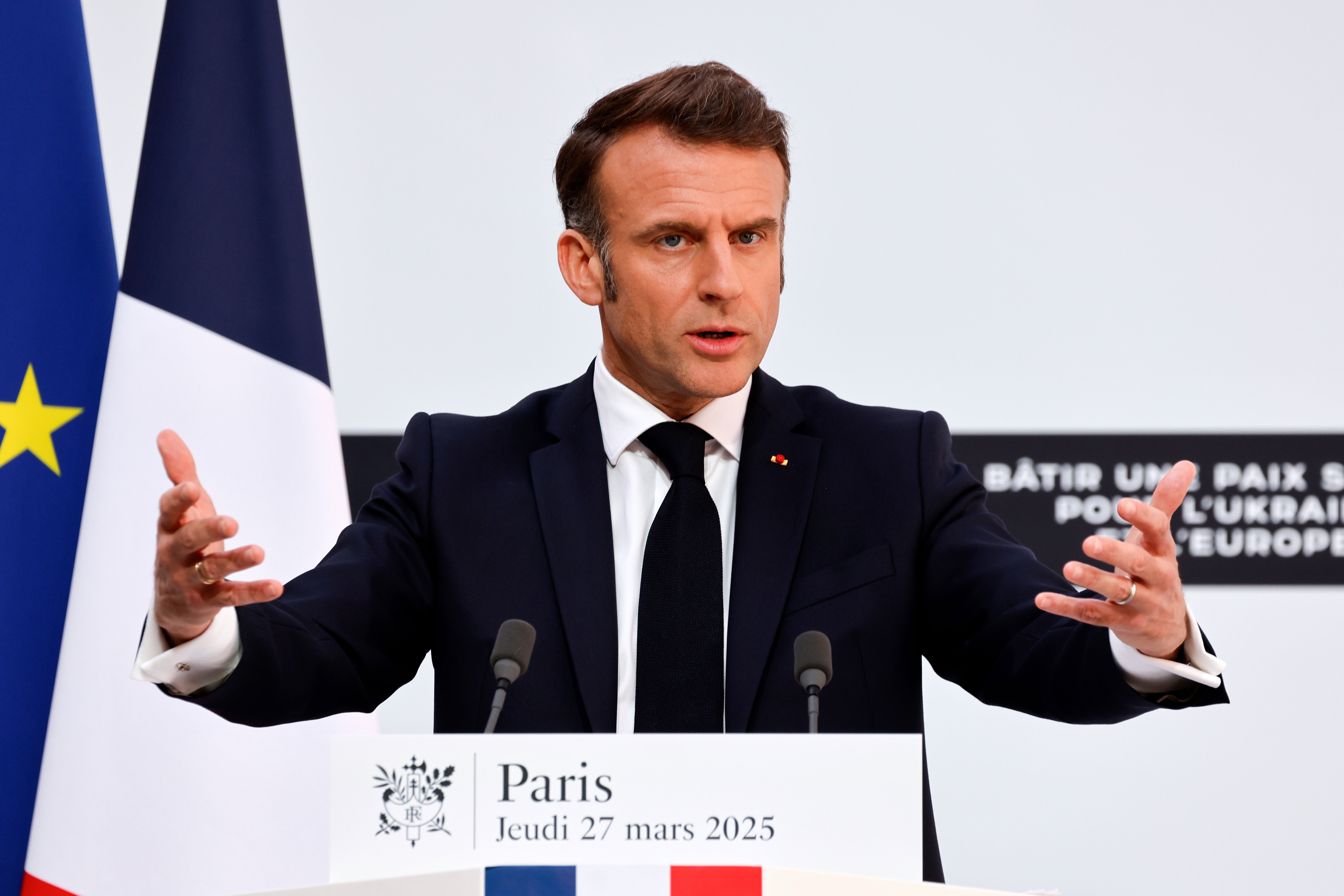 The French president sprays ‘industrial amounts’ of Dior’s Eau Sauvage each day as some sort of deliberate assertion of power