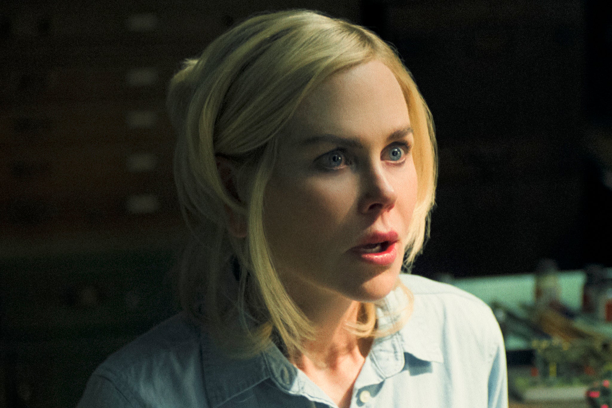 Dewy-eyed, soon-to-be ruffled glamour: Nicole Kidman in ‘Holland’